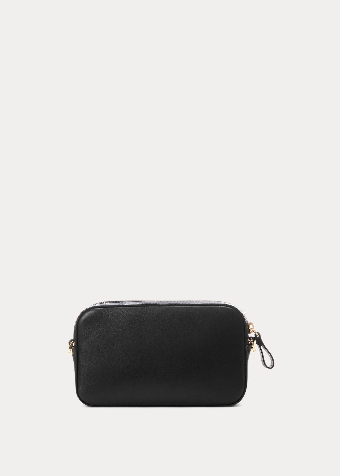 Ralph Lauren Marcy Wrstlt Pouch Small In Black