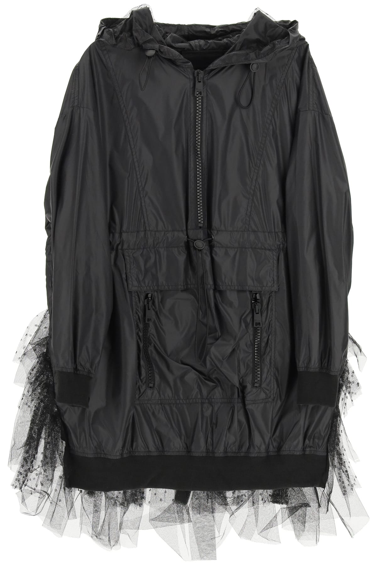 RED Valentino Nylon And Tulle Point Desprit Jacket
