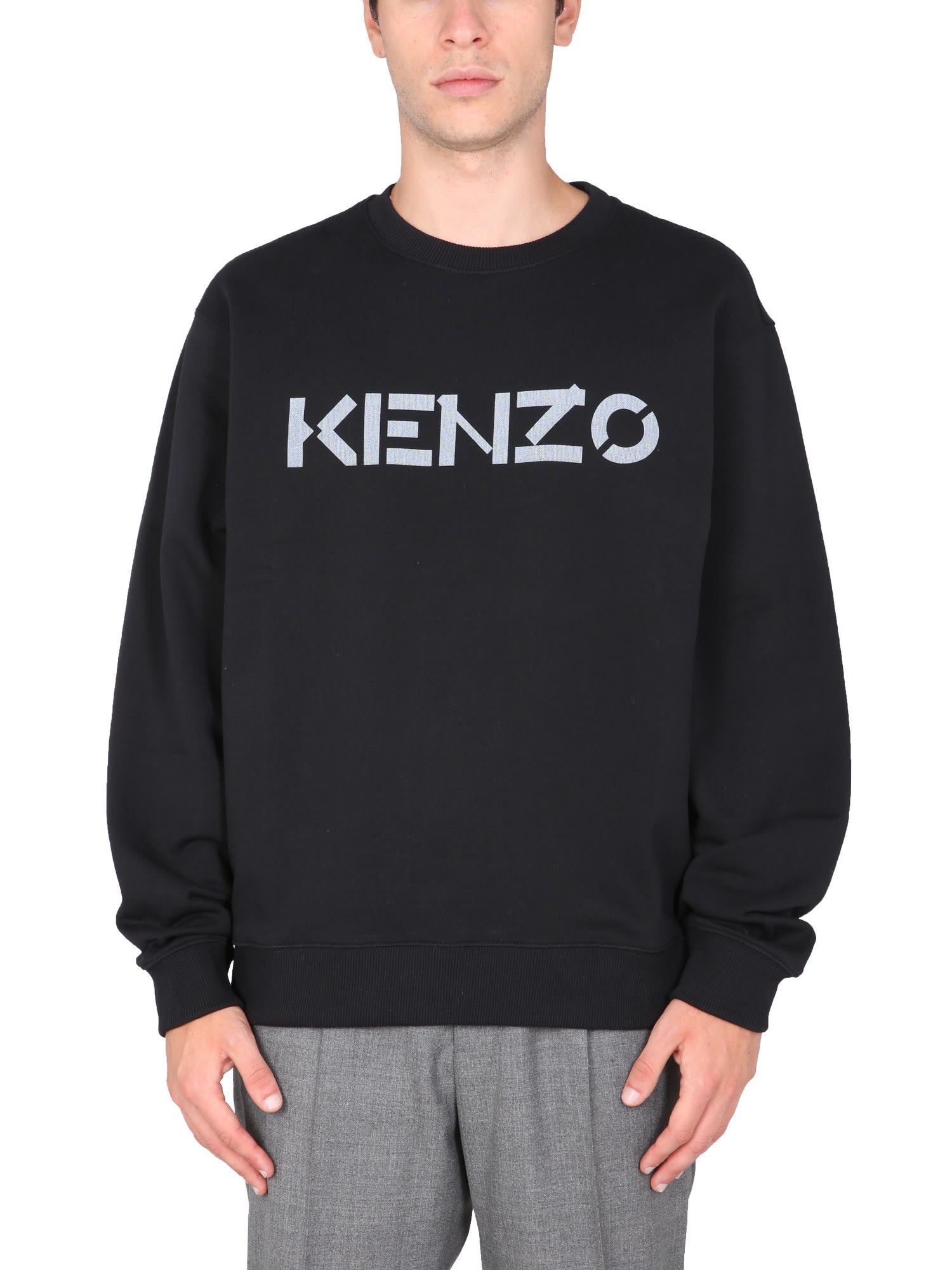 Kenzo Crew Neck Sweatshirt With Logo