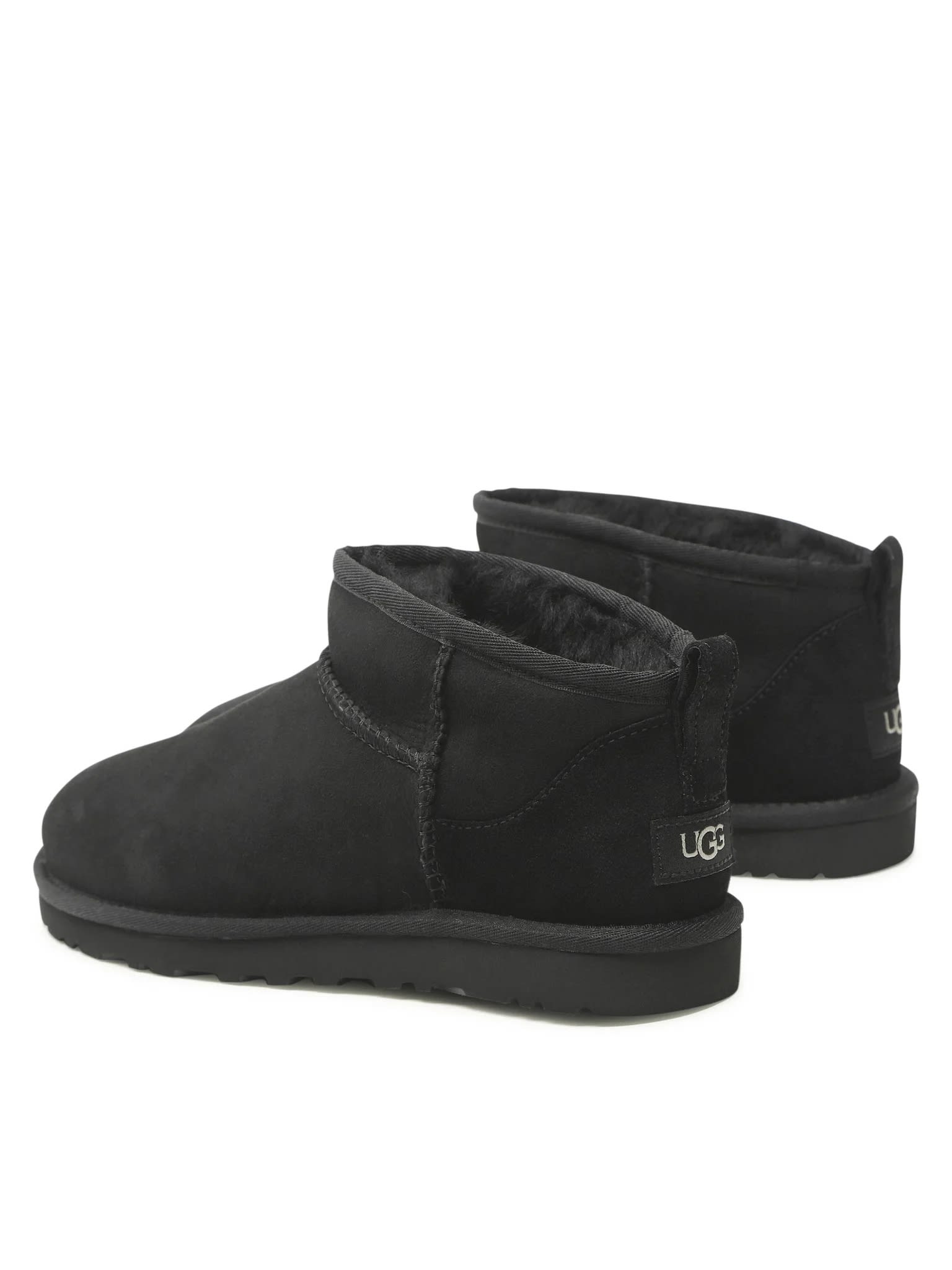Ugg Australia Classic Ultra Mini Boots In Black