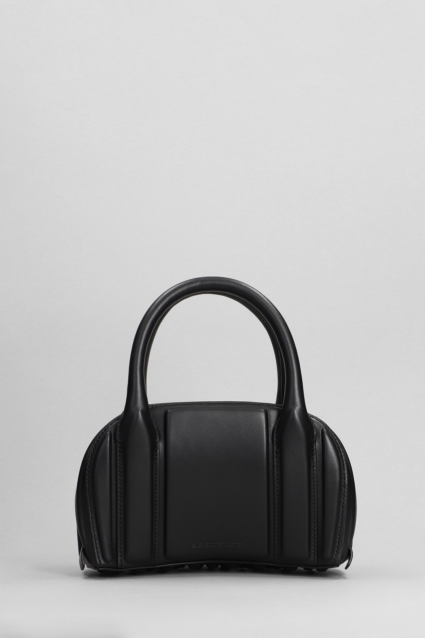 Shop Alexander Wang Roc Shoulder Bag In Black Leather