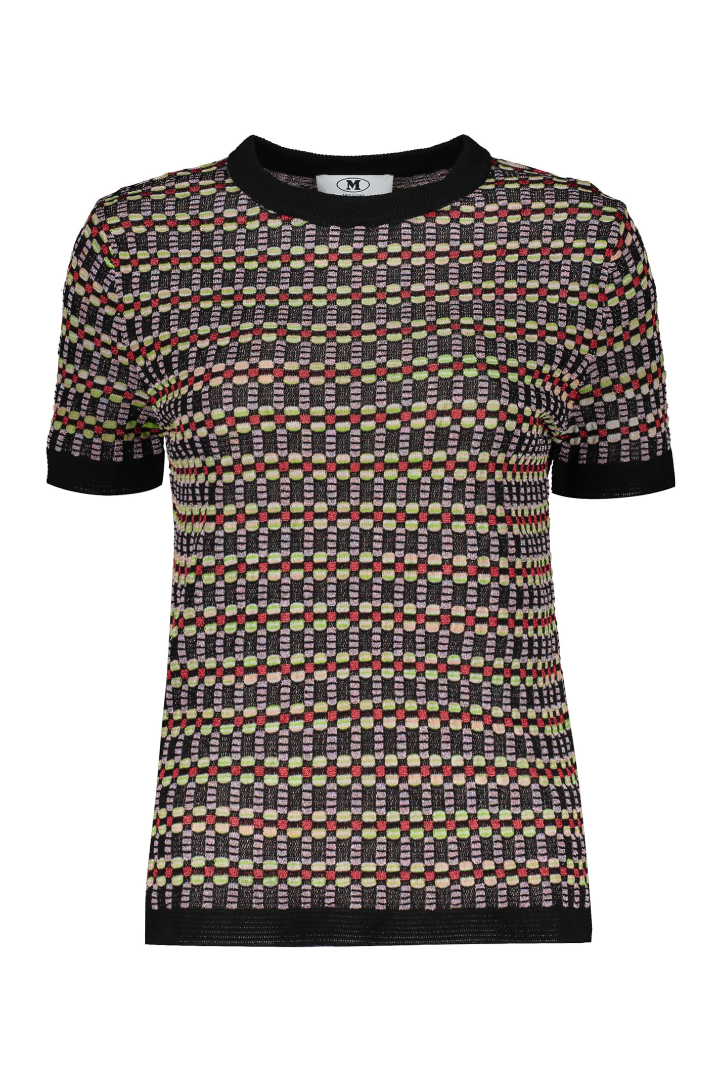 Missoni Knitted Viscosa-blend Top In Multicolor