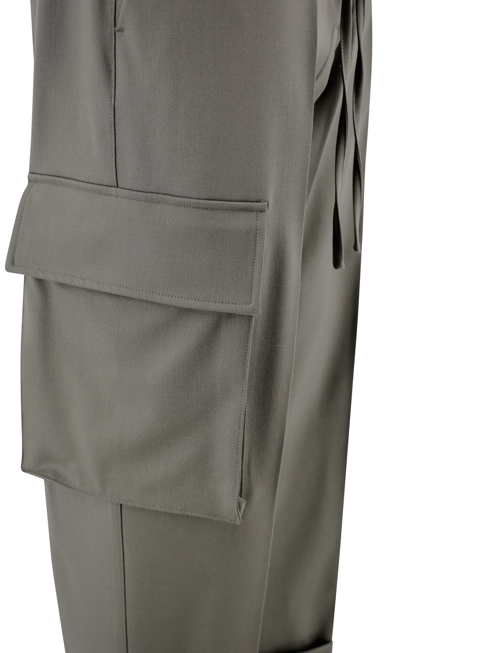 P.a.r.o.s.h Liliuxy Trousers In Pietra