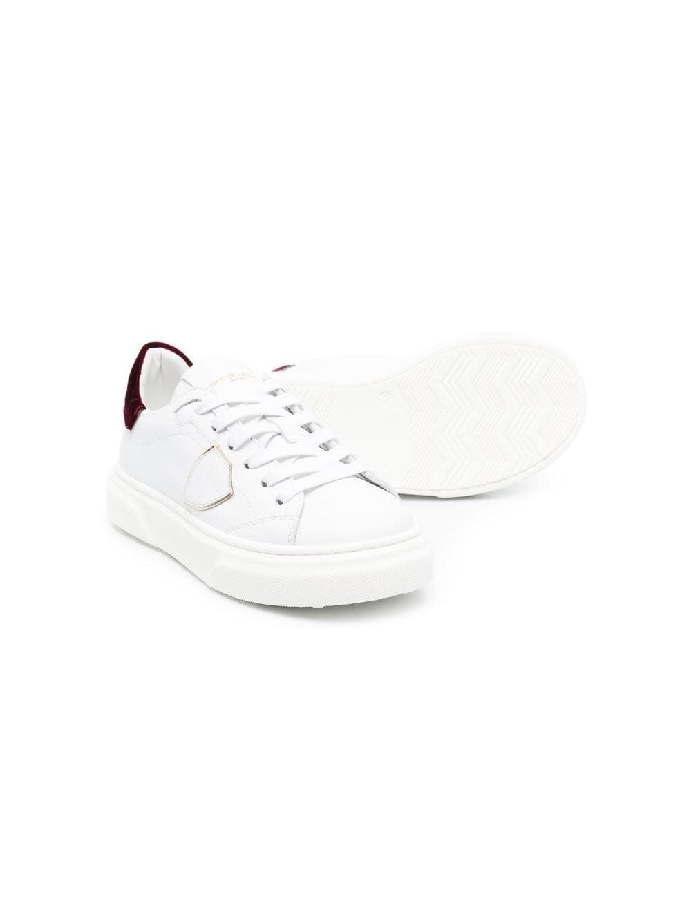 Shop Philippe Model Sneakers With Print In White