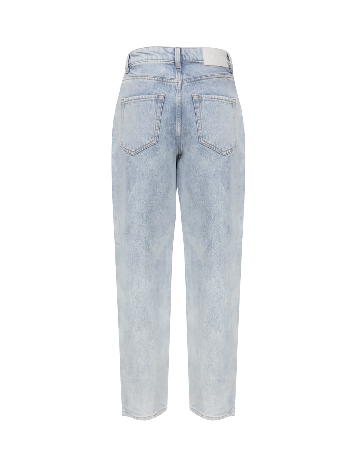 Shop Pinko Mom-fit Jeans In Blue