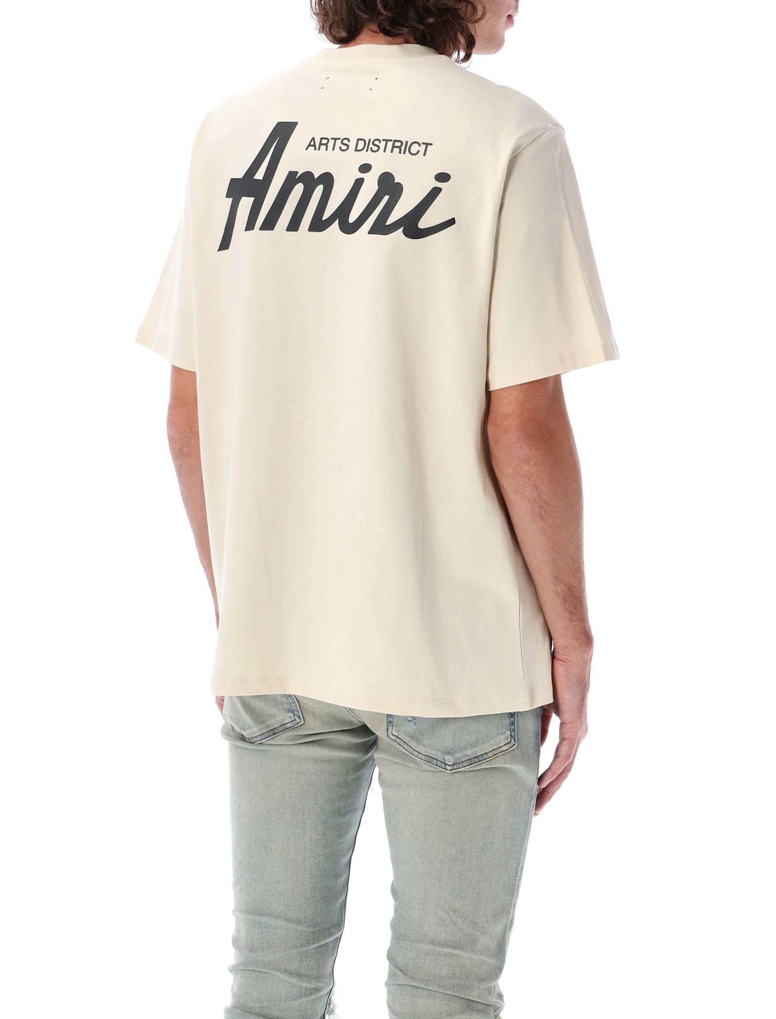 Amiri White Resort Club Embroidered T-shirt - Men's - Cotton/elastane In Neutral