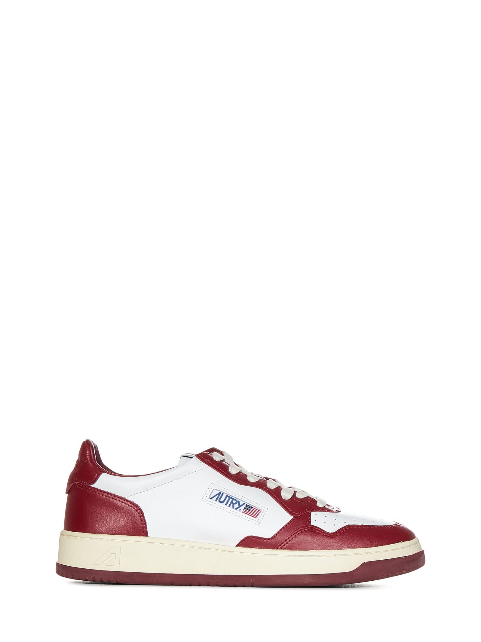 Shop Autry Medalist Low Sneakers In White