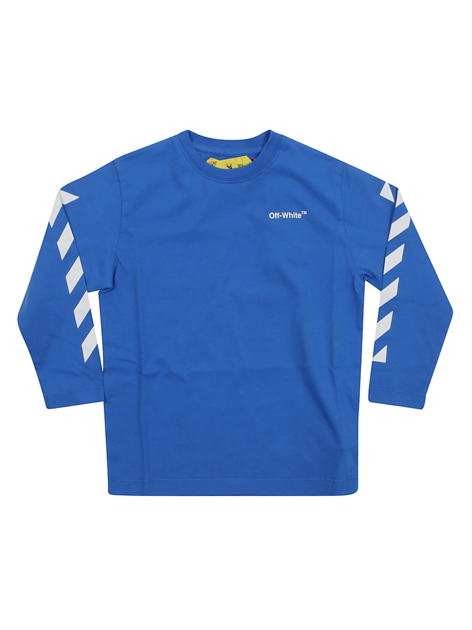 Off-White Helvetica Diag Tee L/s