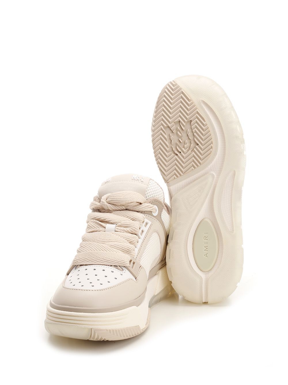 Shop Amiri Ma-1 Sneakers In Beige