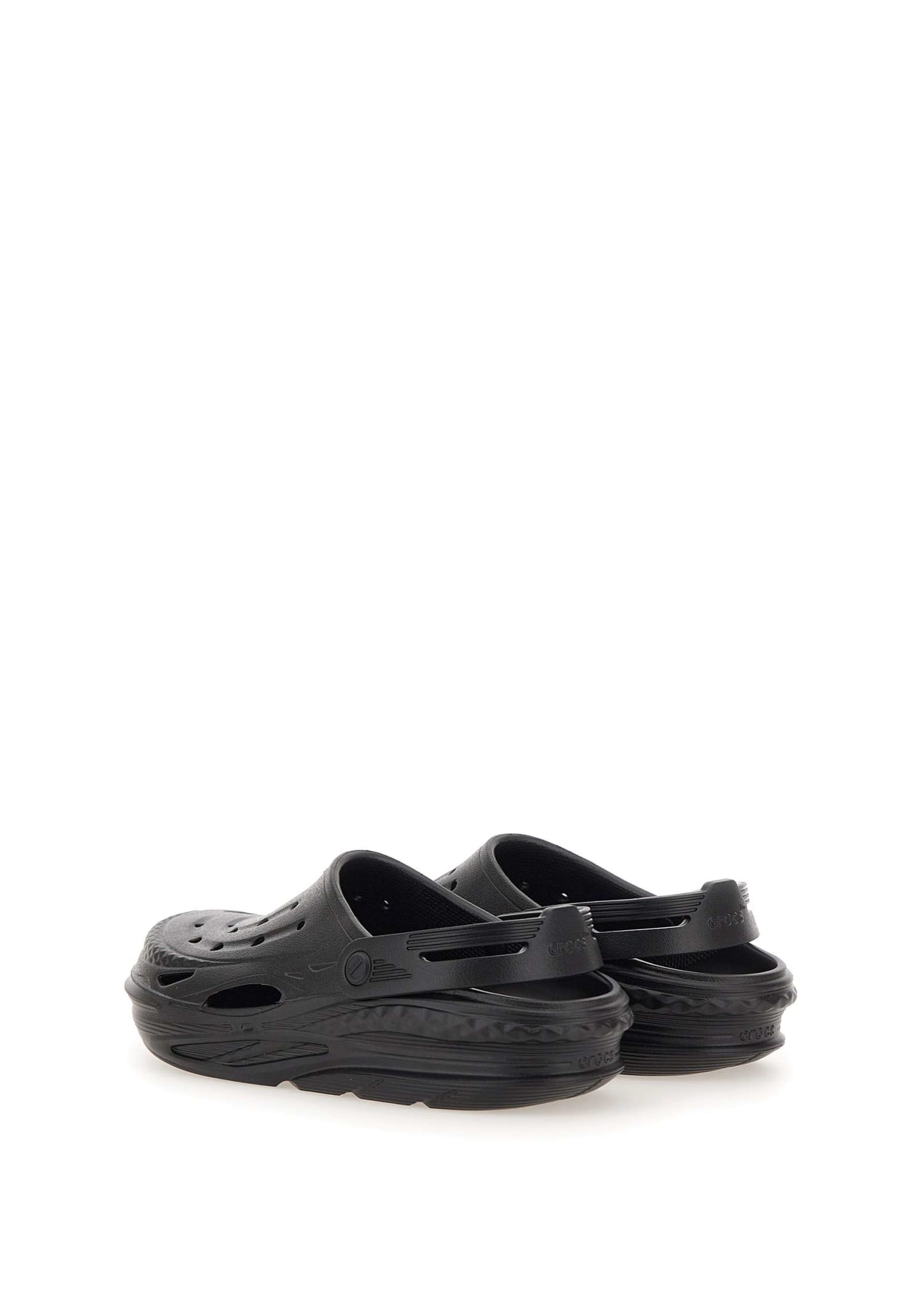 Crocs Off Grid Clog Mules In Black