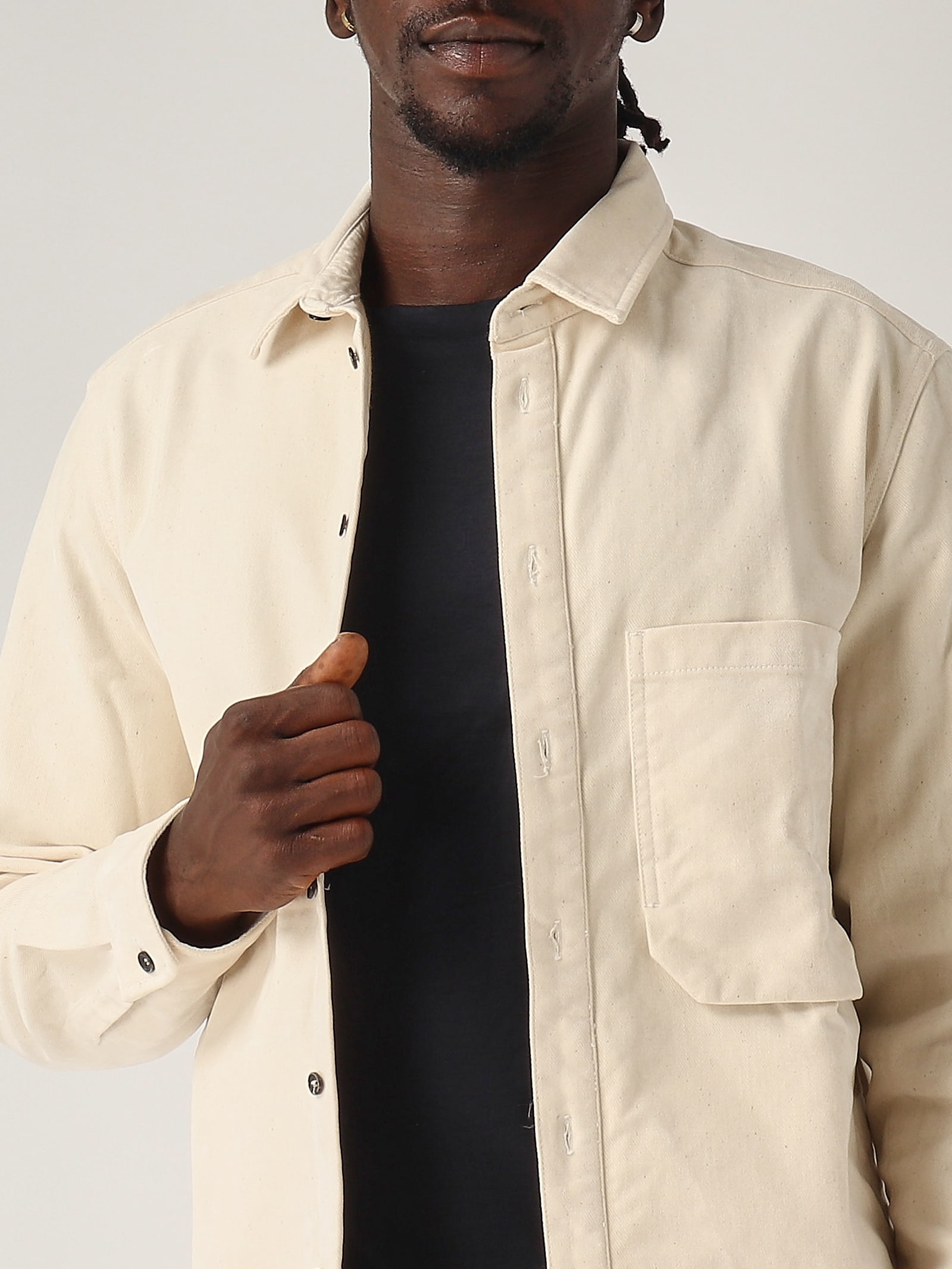 Shop Nine In The Morning Overshirt Shirt In Burro