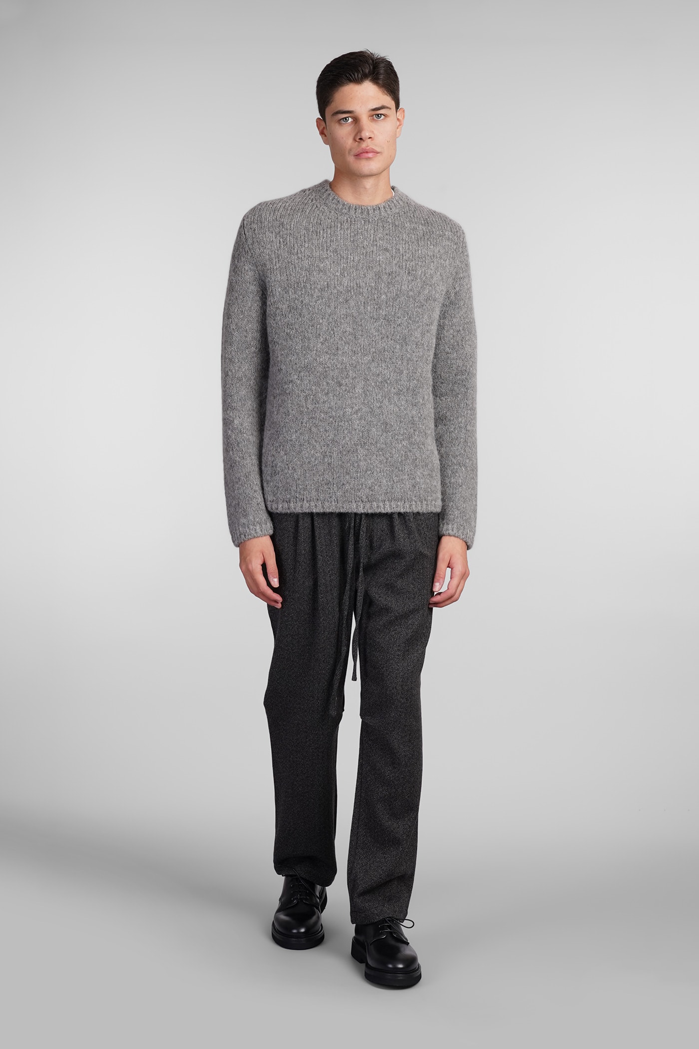 Shop Massimo Alba Keywest Pants In Grey Wool