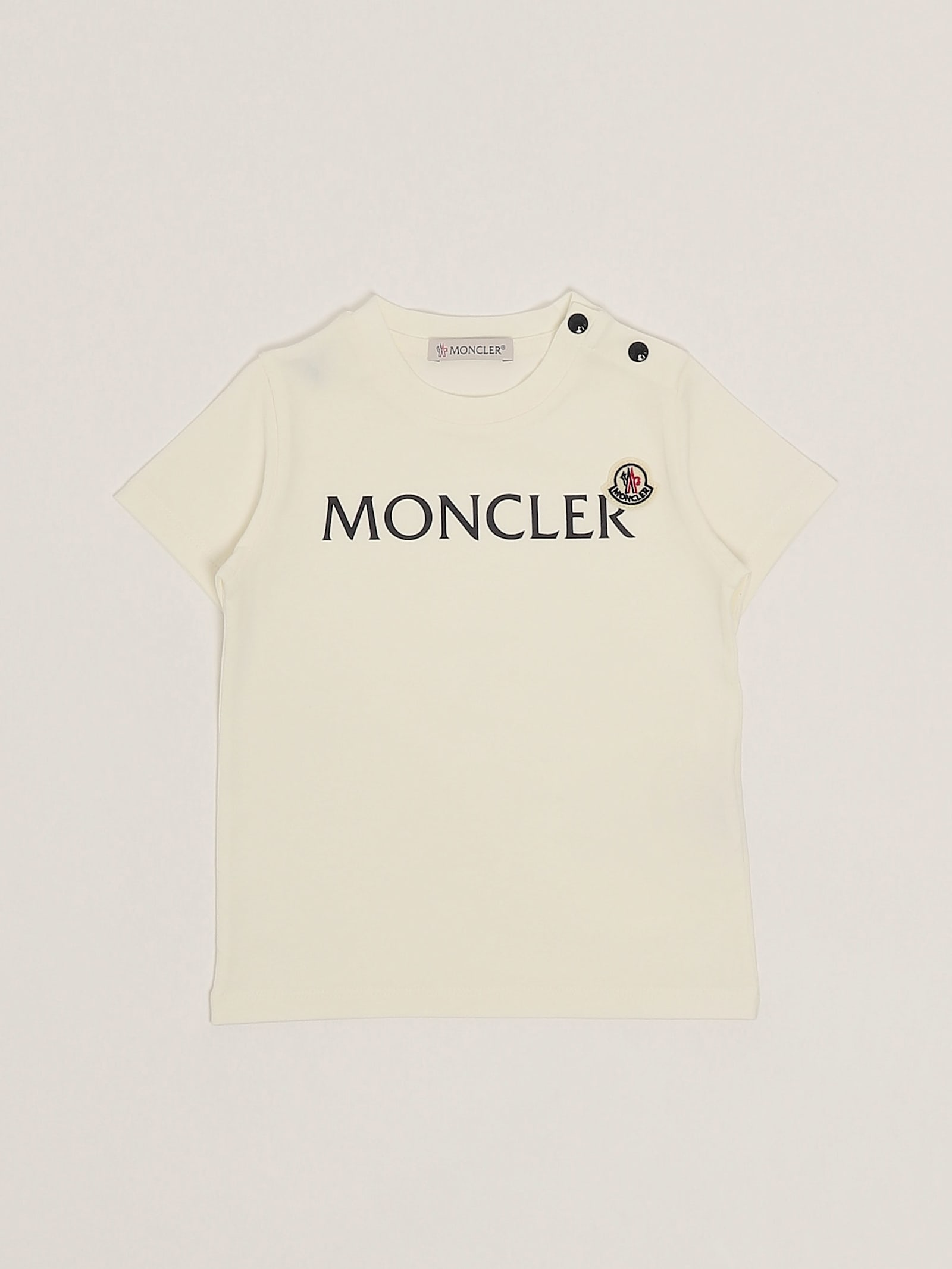 Moncler T-shirt T-shirt In White