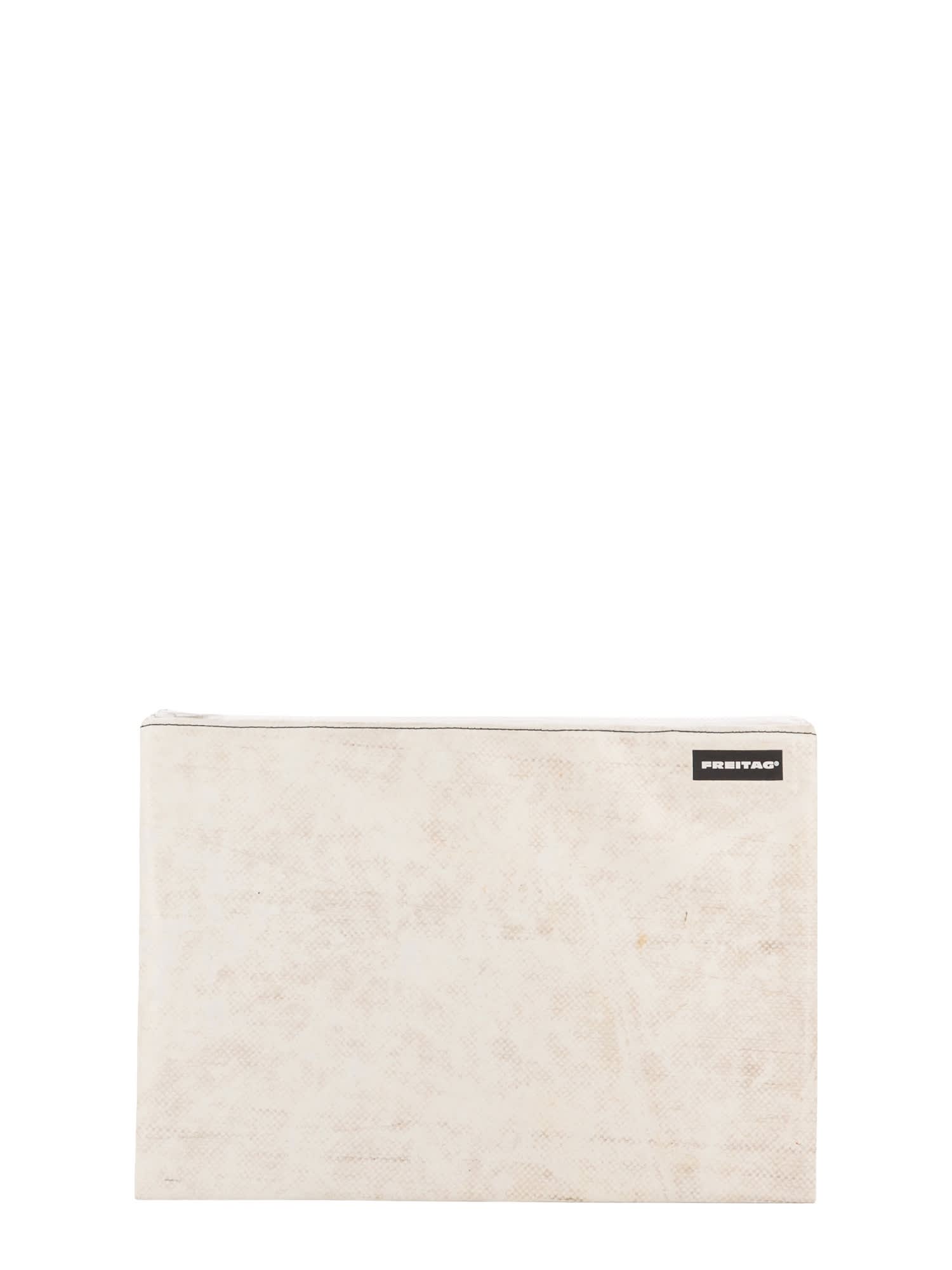 Freitag F08 Dan Clutch In White | ModeSens