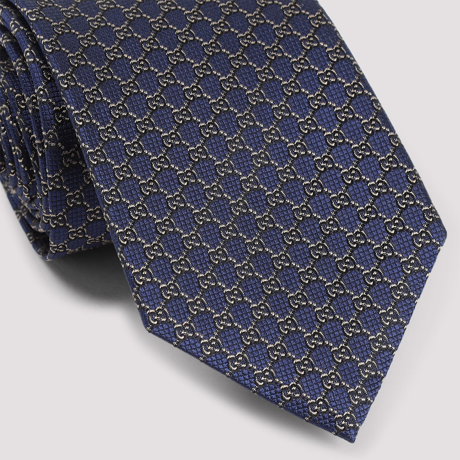 Gucci Tie In Sapphire Black
