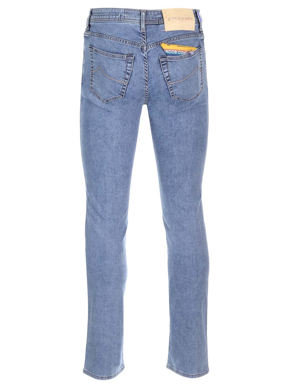 Shop Jacob Cohen Nick Slim Fit Jeans In Light Blue