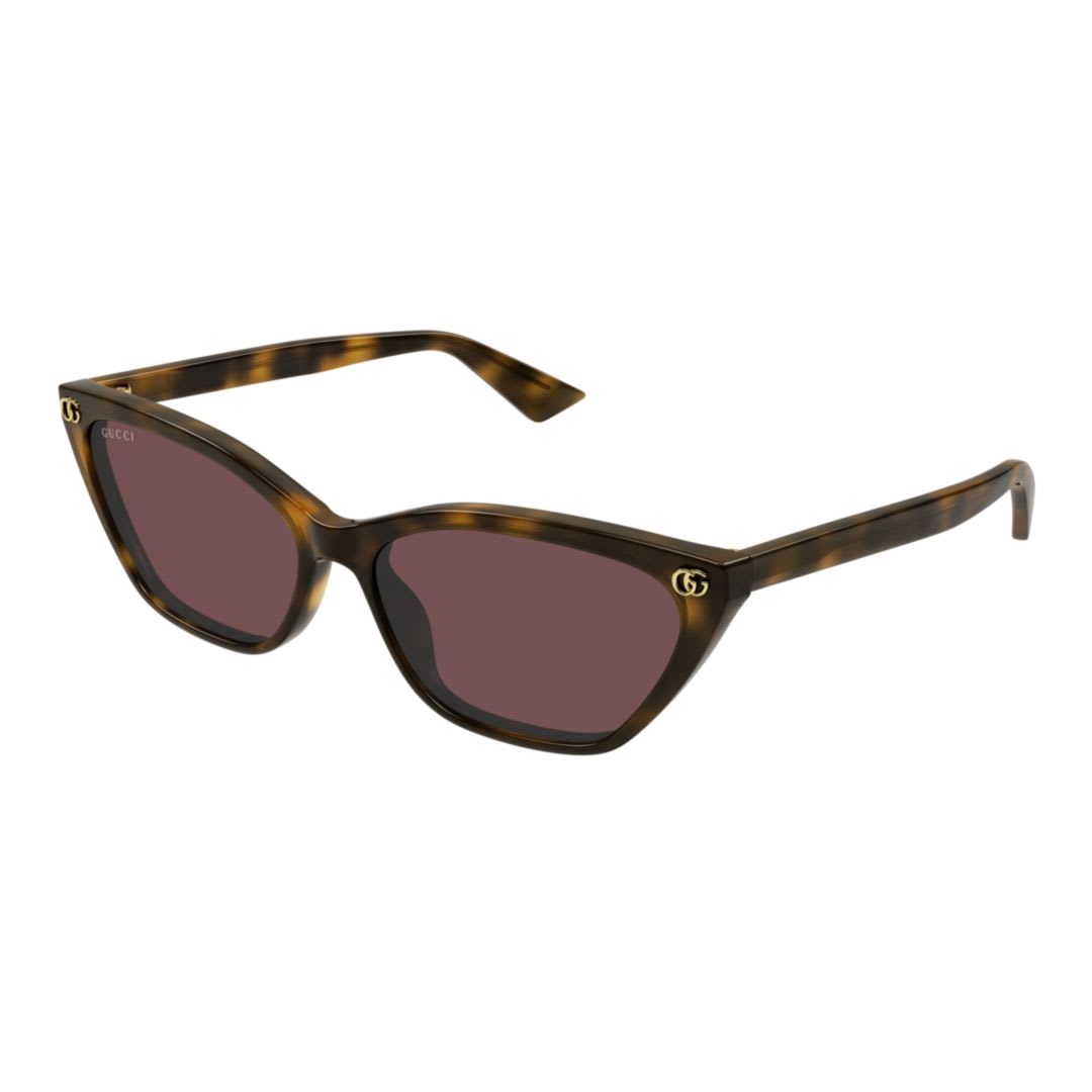 Gucci Gg1815s-002havana-havana-violet In Brown