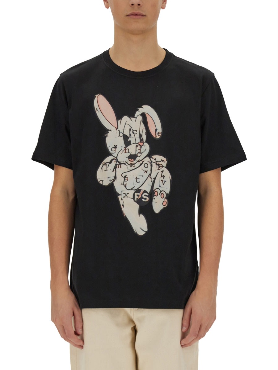 Ps By Paul Smith Ps Paul Smith Regular Fit T-shirt In Black