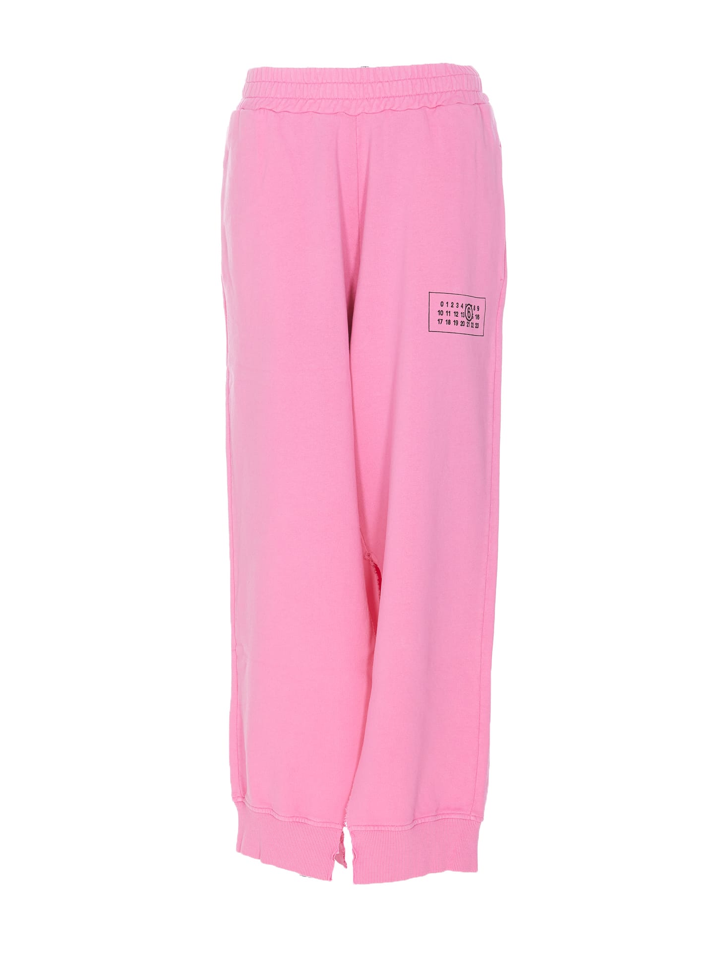 Shop Mm6 Maison Margiela Trackpants In Pink