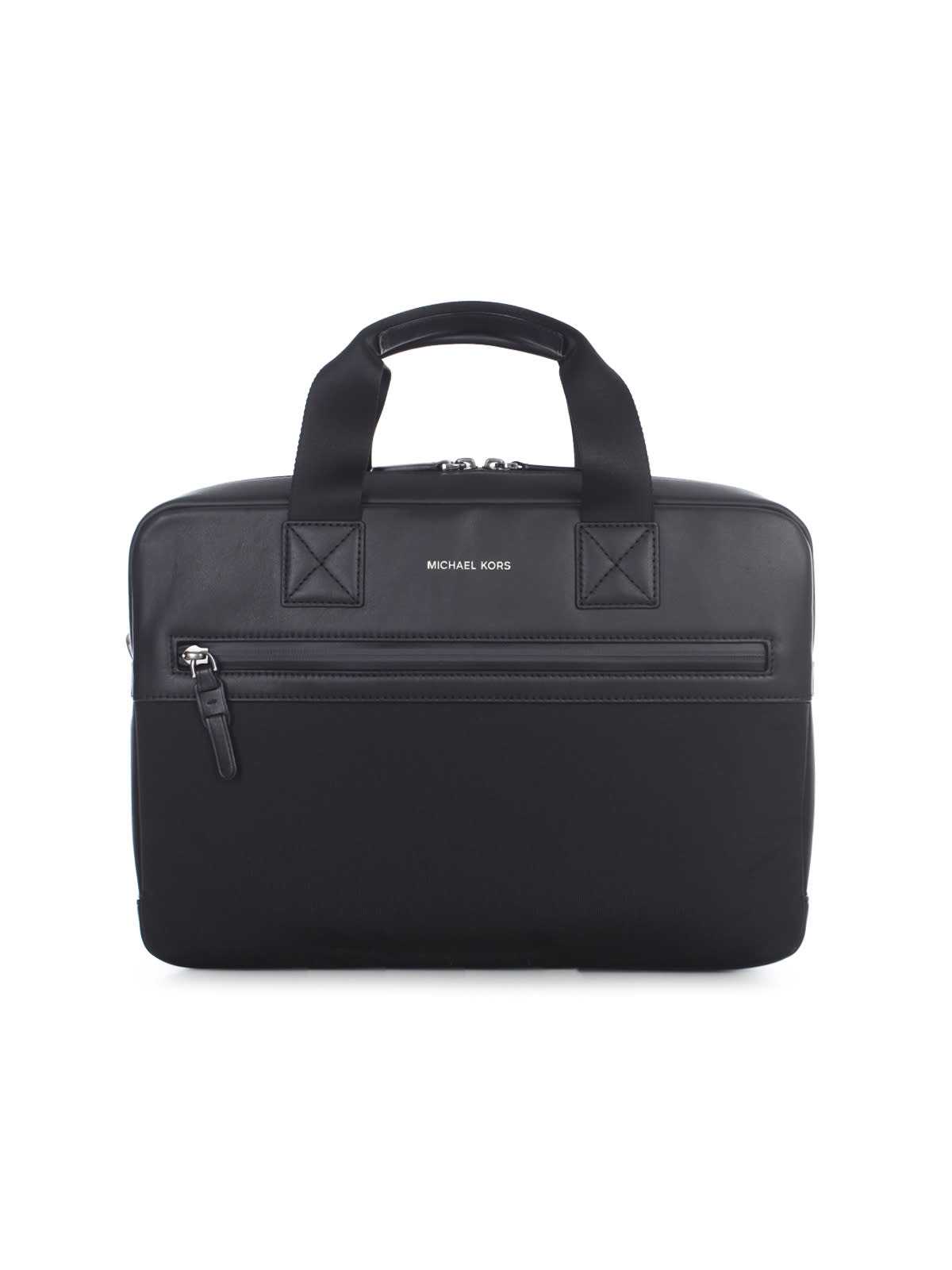 Michael Kors Solid Poly Double Zip Sport Briefcase