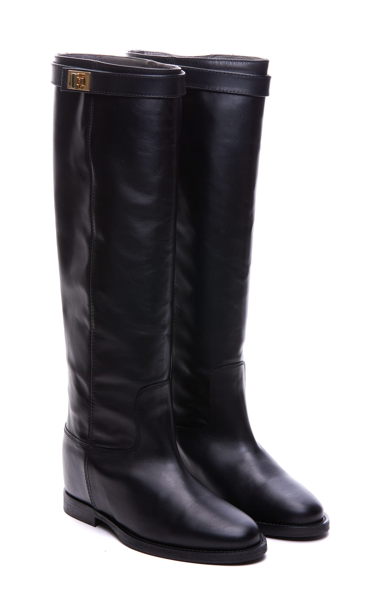 Shop Via Roma 15 Boots In Black