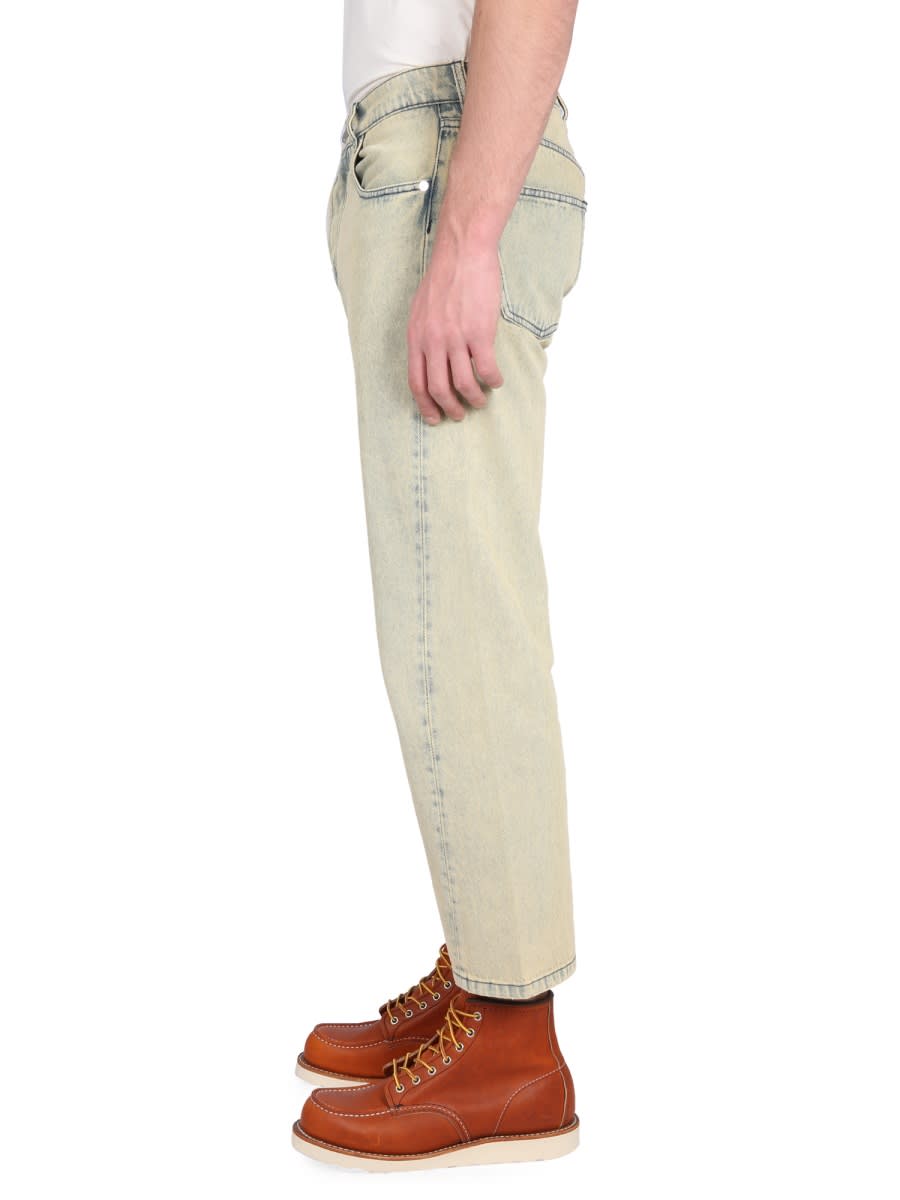 Etudes Studio Five Pocket Jeans In Yellow