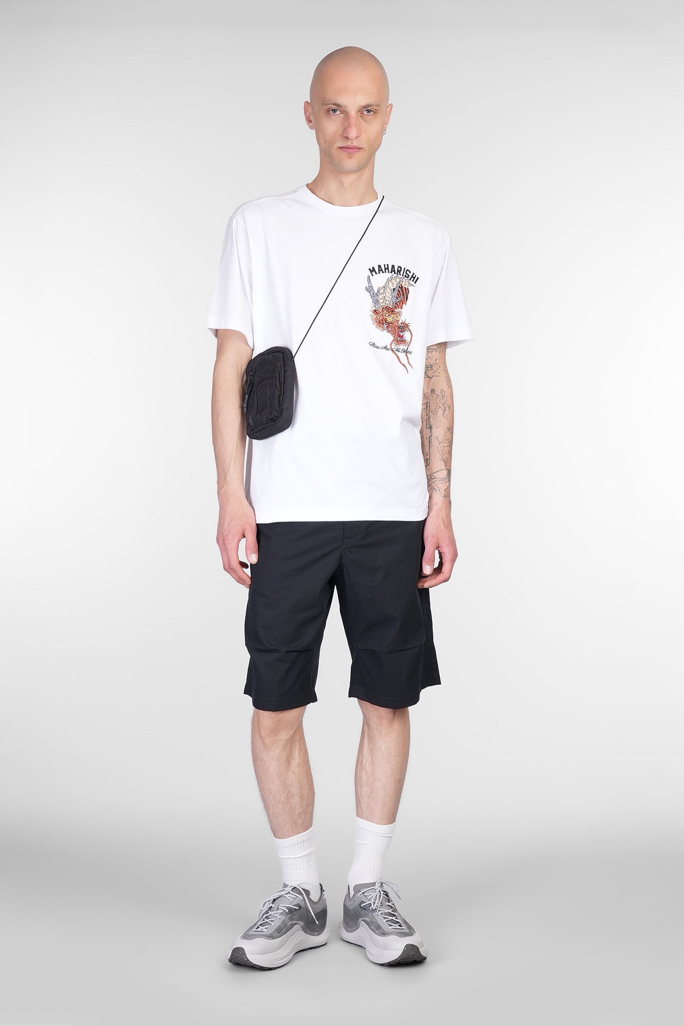 Maharishi T-shirt In White Cotton