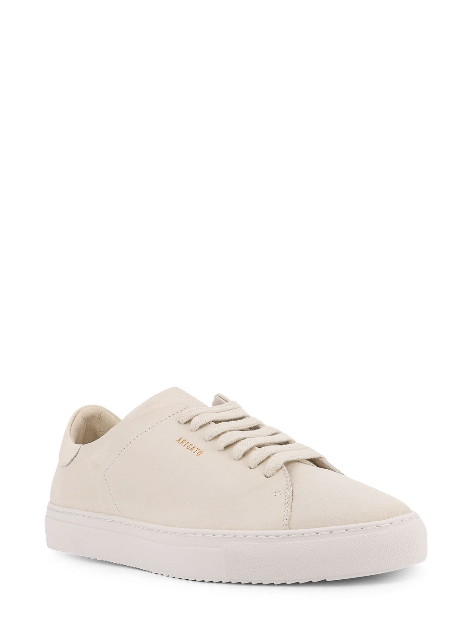 Axel Arigato Clean 90 Low-top Suede Sneakers In White
