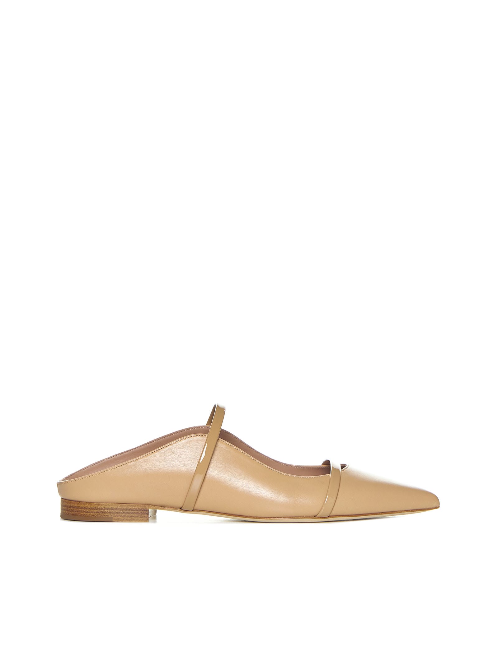 Shop Malone Souliers Sandals In Cashew Beige/cashew Beige