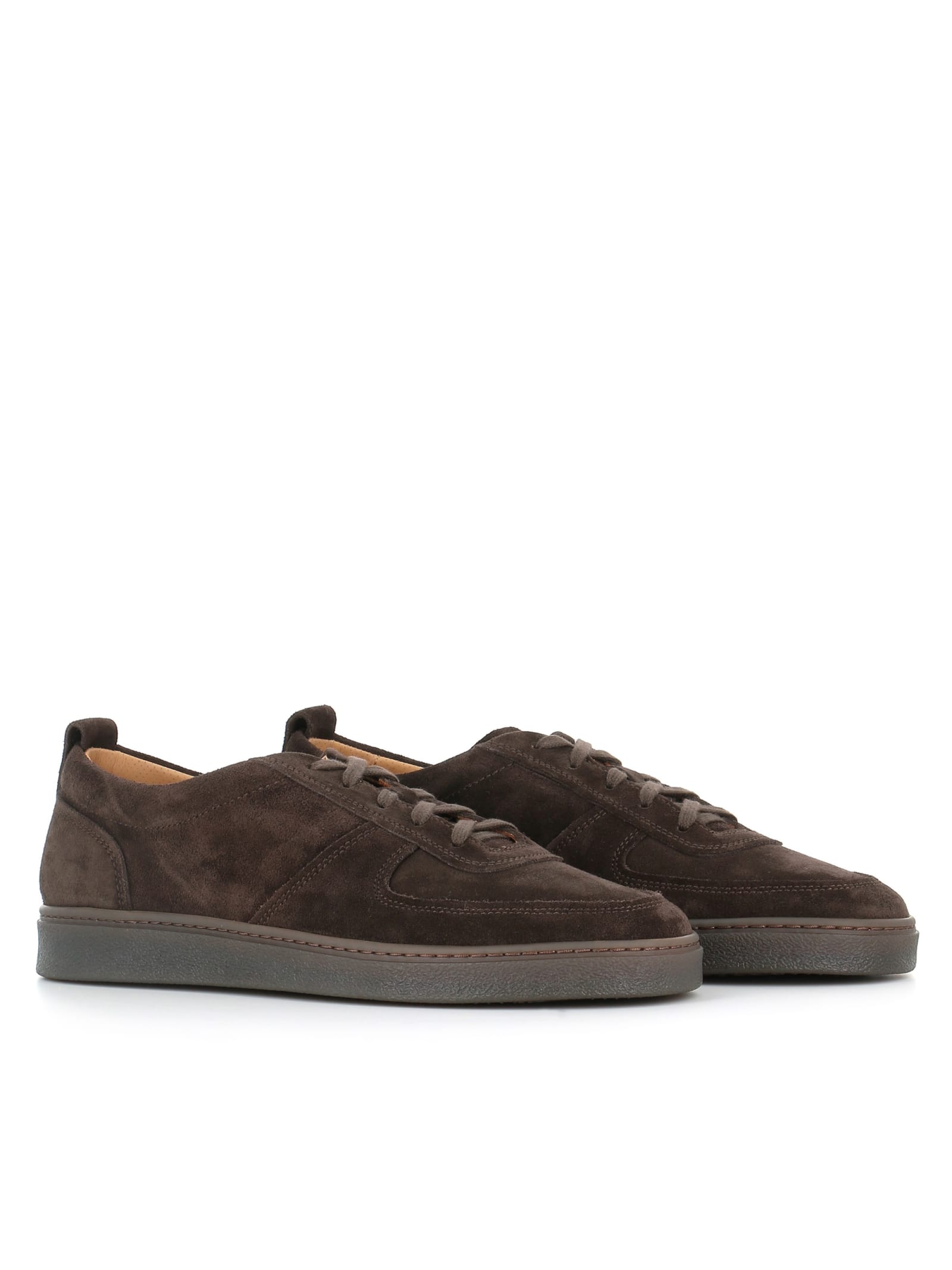 Shop Henderson Baracco Sneakers Levante In Brown