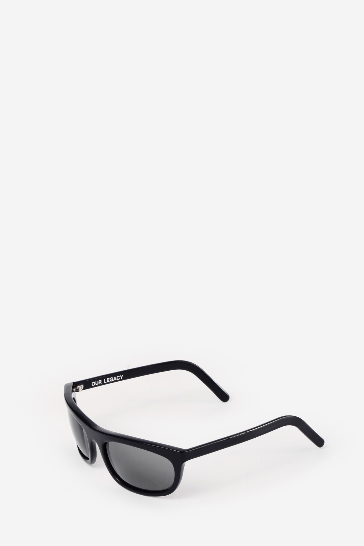 Our Legacy Black Shelter Sunglasses In Black