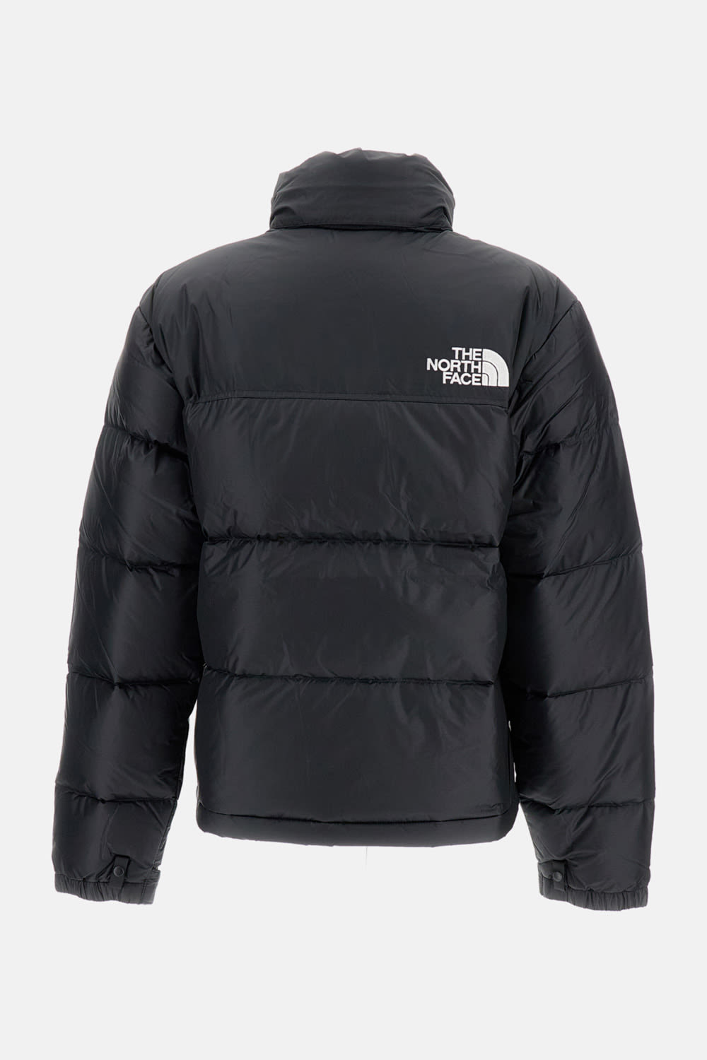 The North Face Ripstop Nylon Nuptse Cropped Down Jacket In Black