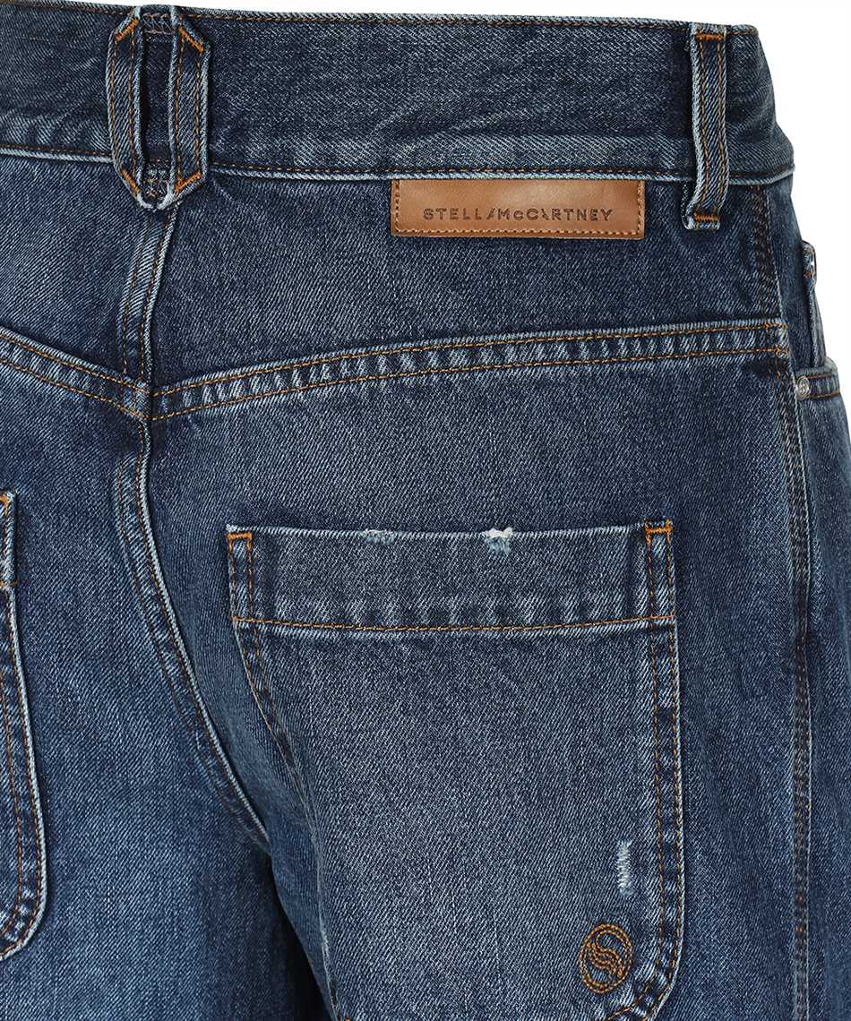 Shop Stella Mccartney Cargo Jeans In Denim