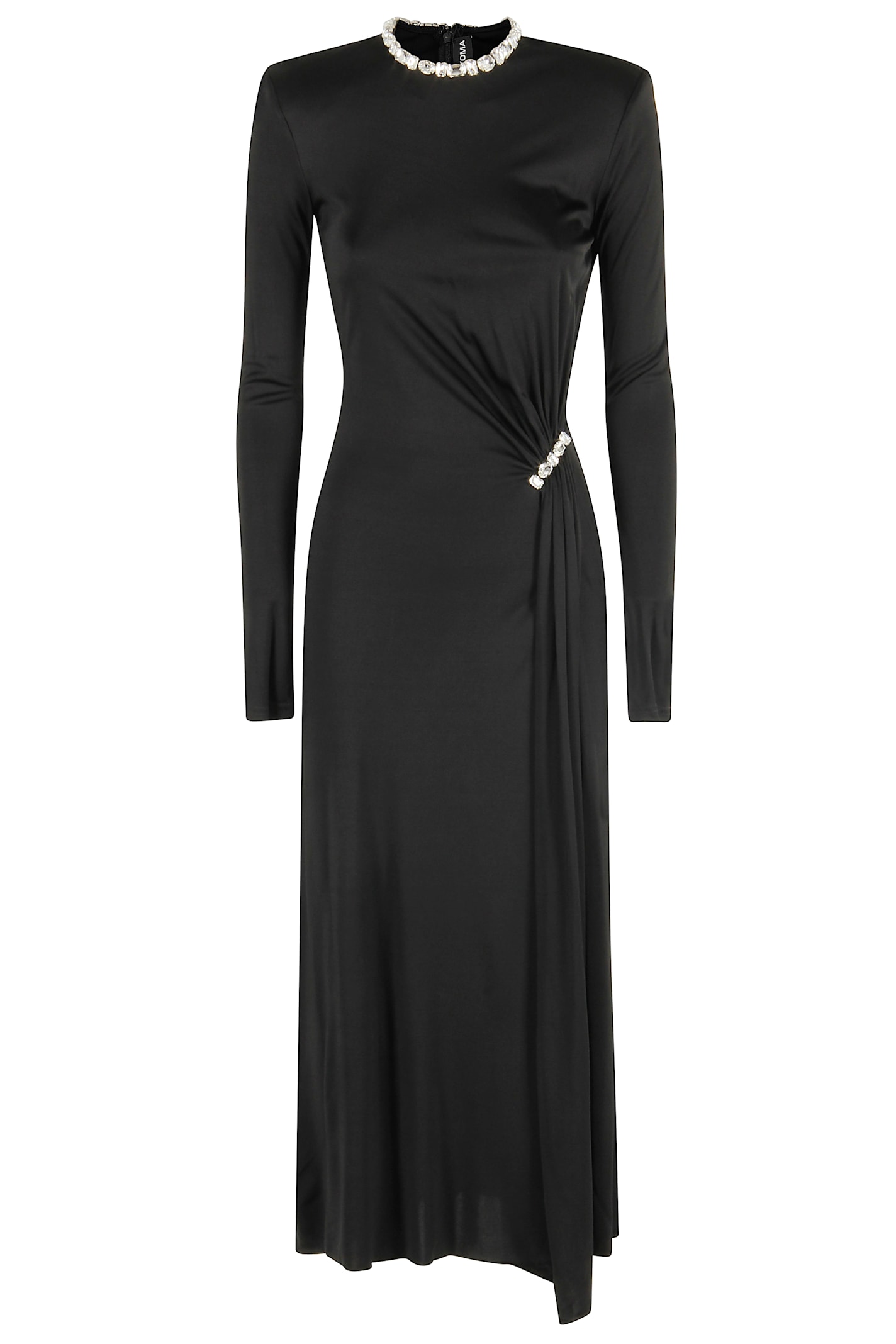 David Koma Long Dress In Black
