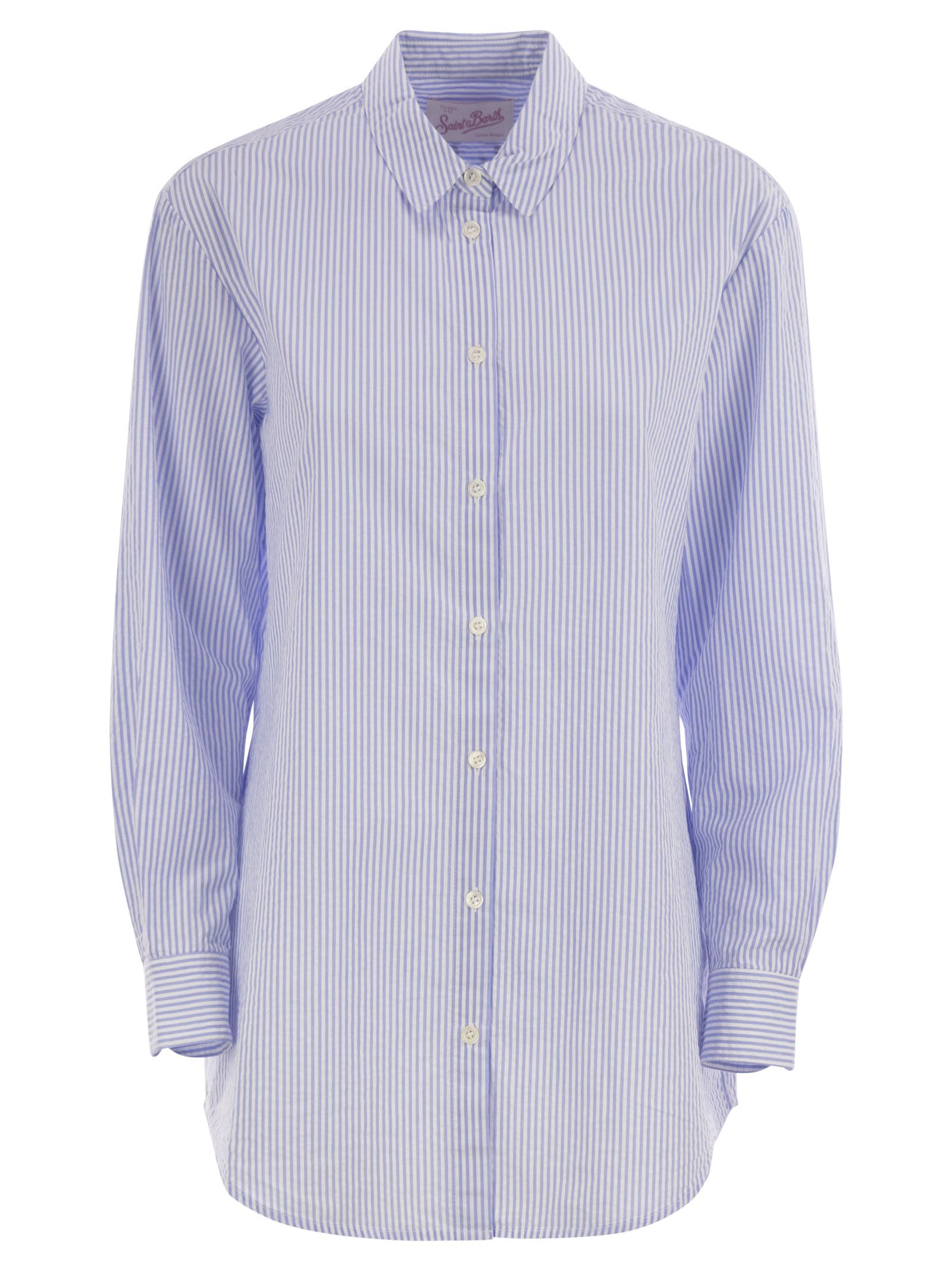 Mc2 Saint Barth Brigitte Seersucker Shirt
