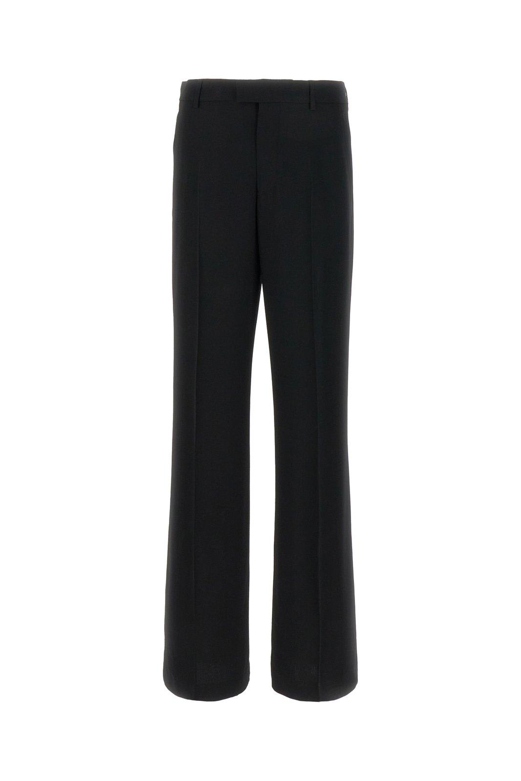Ann Demeulemeester Flap-pocket Detailed Trousers In Black