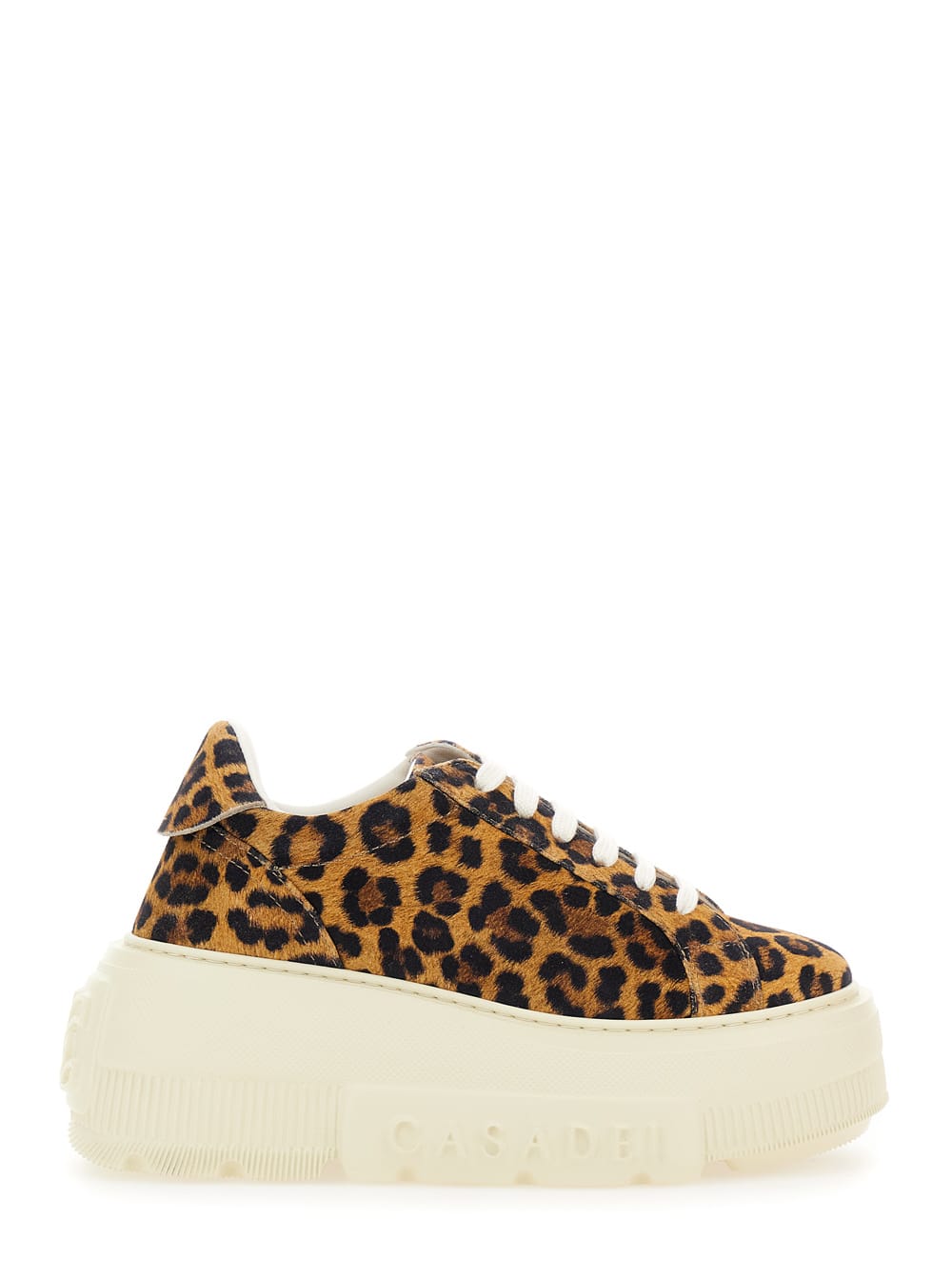 Leopard Leather Nexus Platform Sneakers