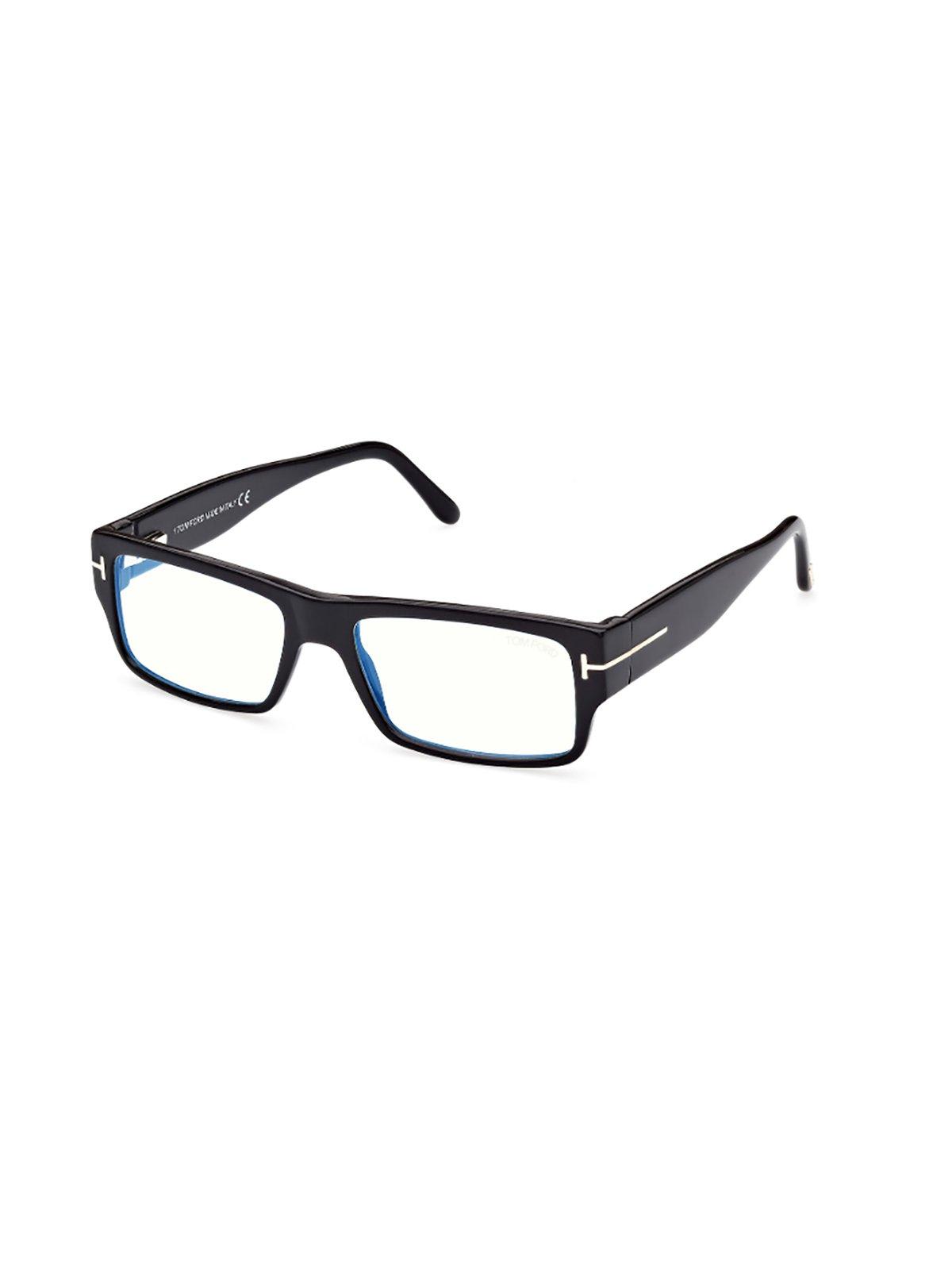 Tom Ford Rectangular-frame Glasses Glasses In Black
