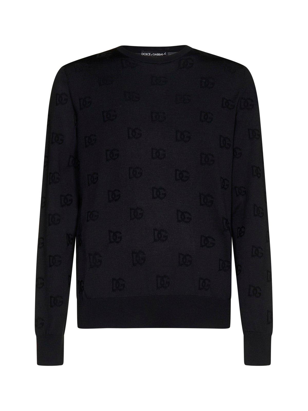 Dolce & Gabbana Men's Logo Crewneck Sweater