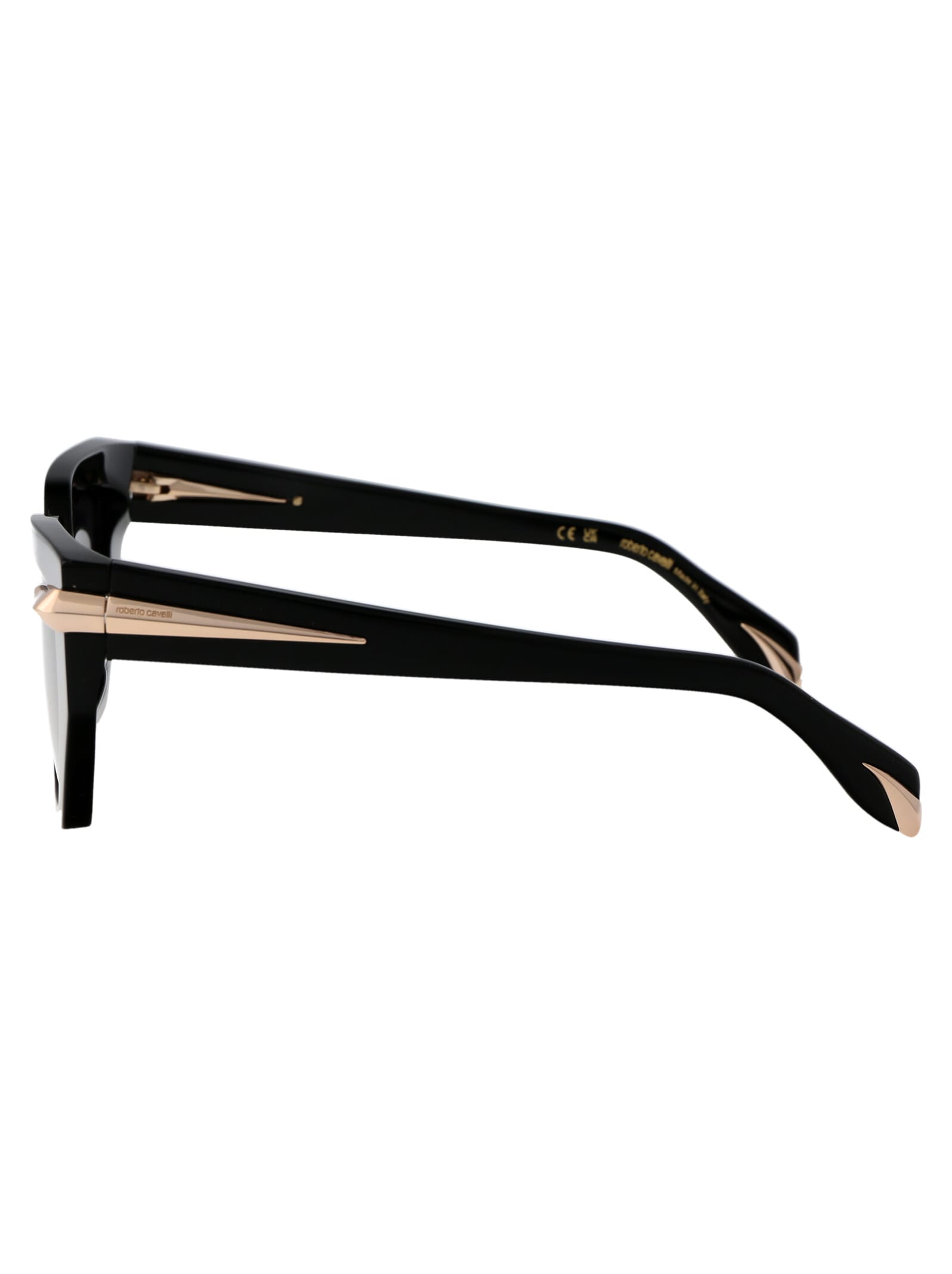 Roberto Cavalli Src001m Sunglasses In Black