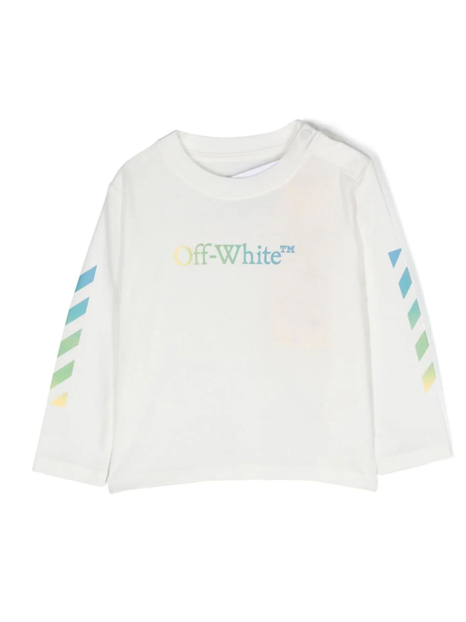 Off-White Off White T-shirts And Polos White