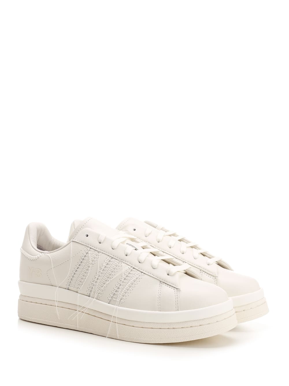 Shop Y-3 Hicho Sneakers In White