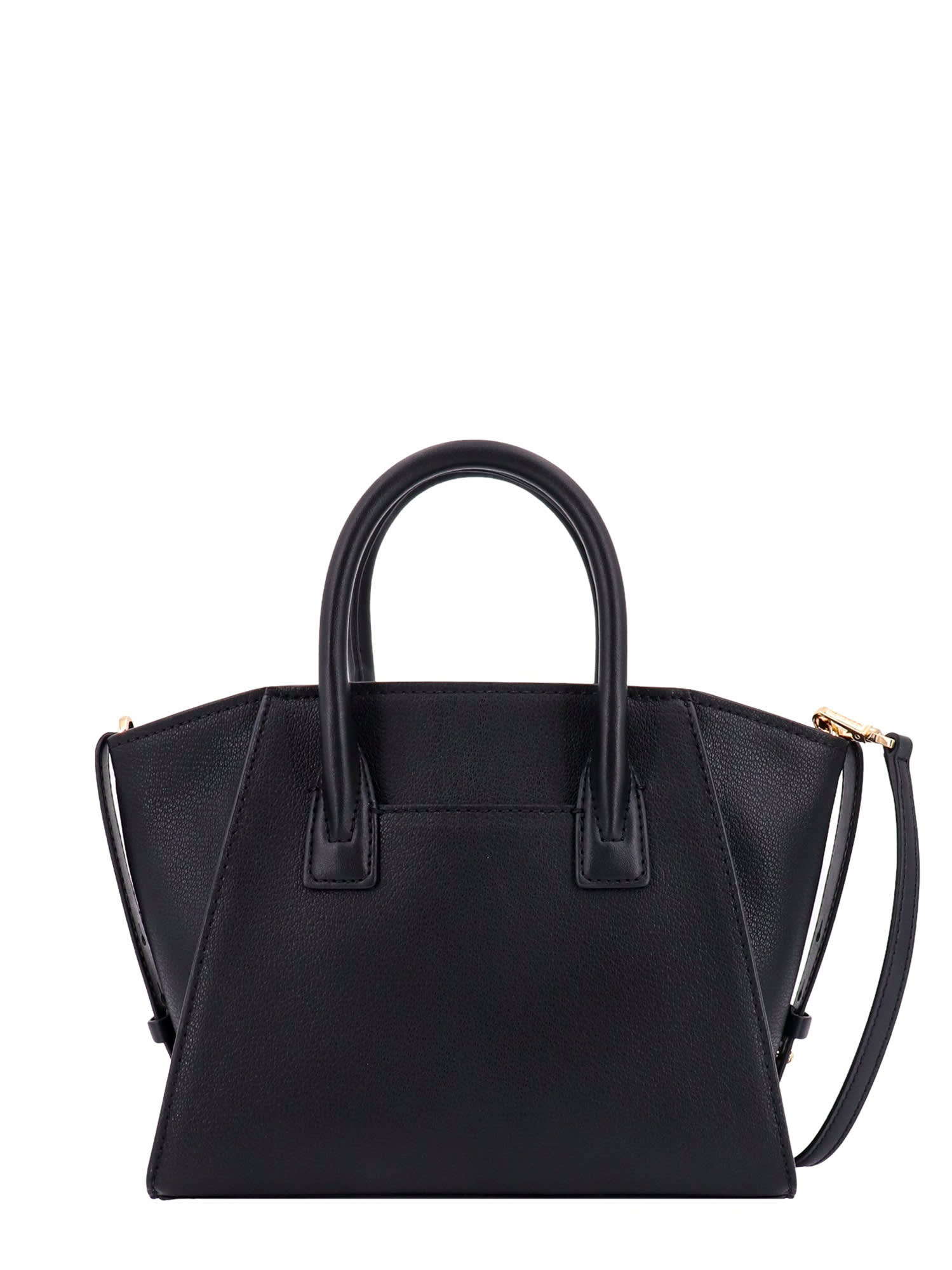 Shop Michael Kors Avril Handbag In Black