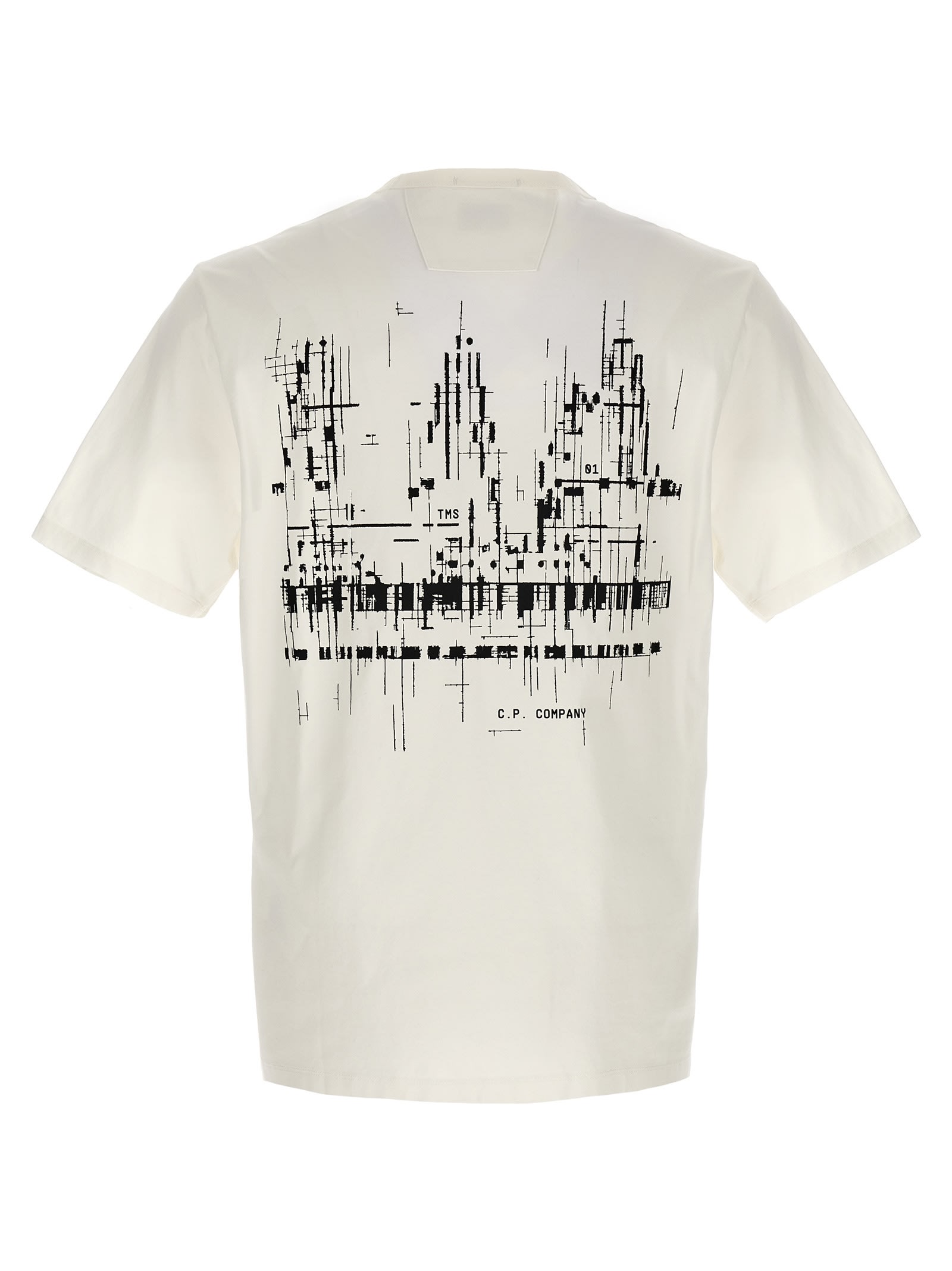 Shop C.p. Company The Metropolis Series T-shirt In White