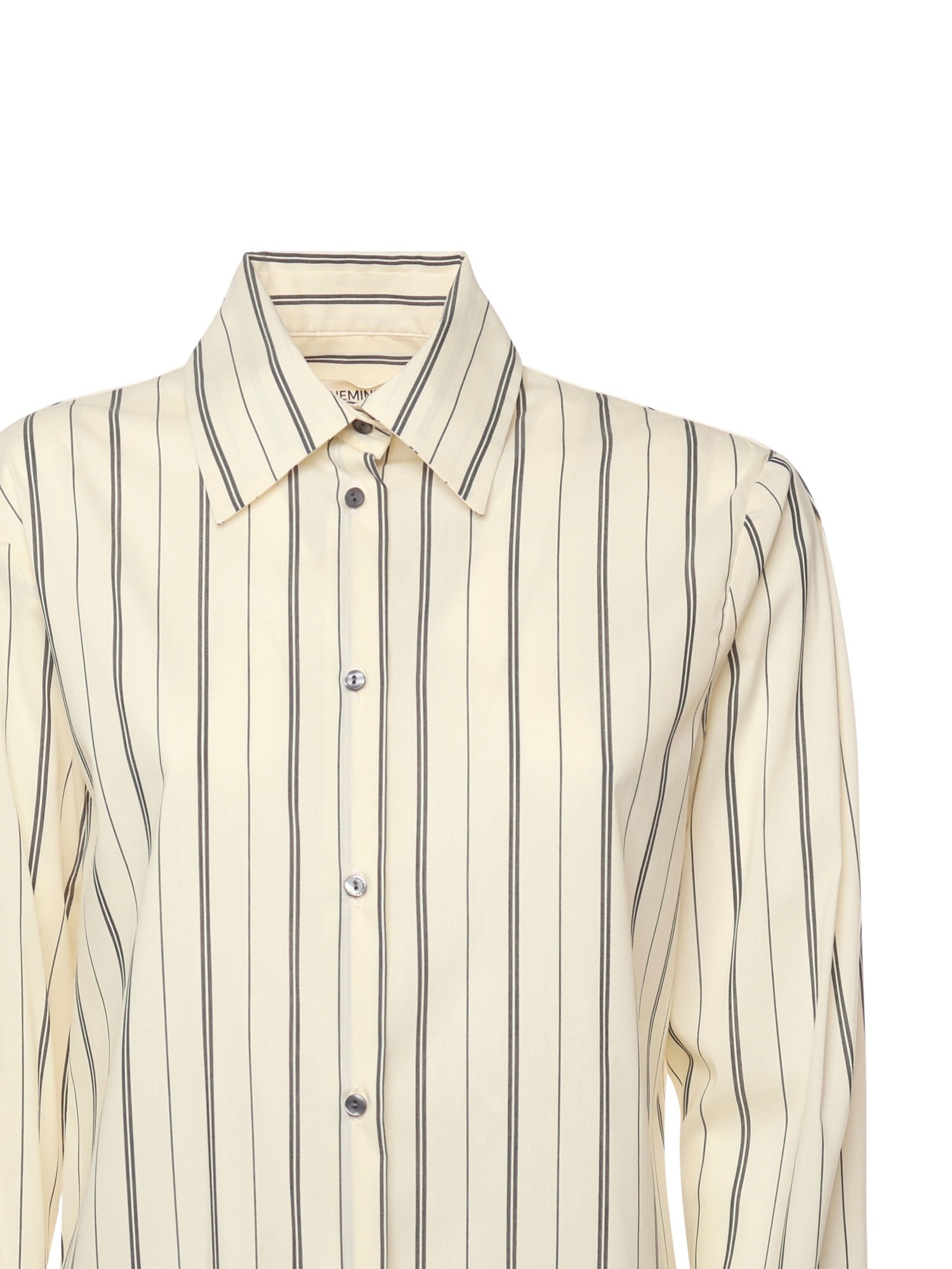 Nineminutes Cotton Shirt In Neutral