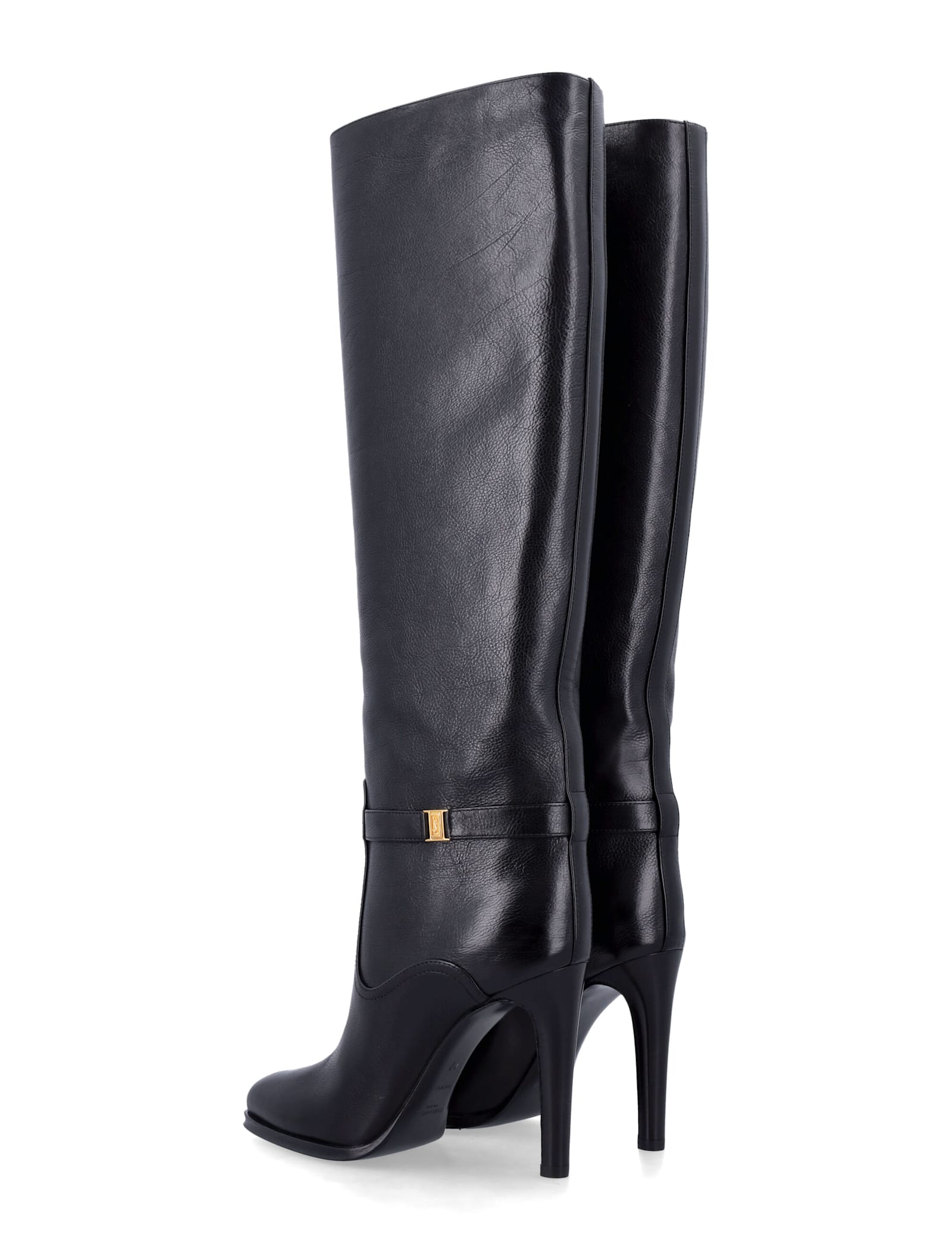 Saint Laurent Diane Boots In Black