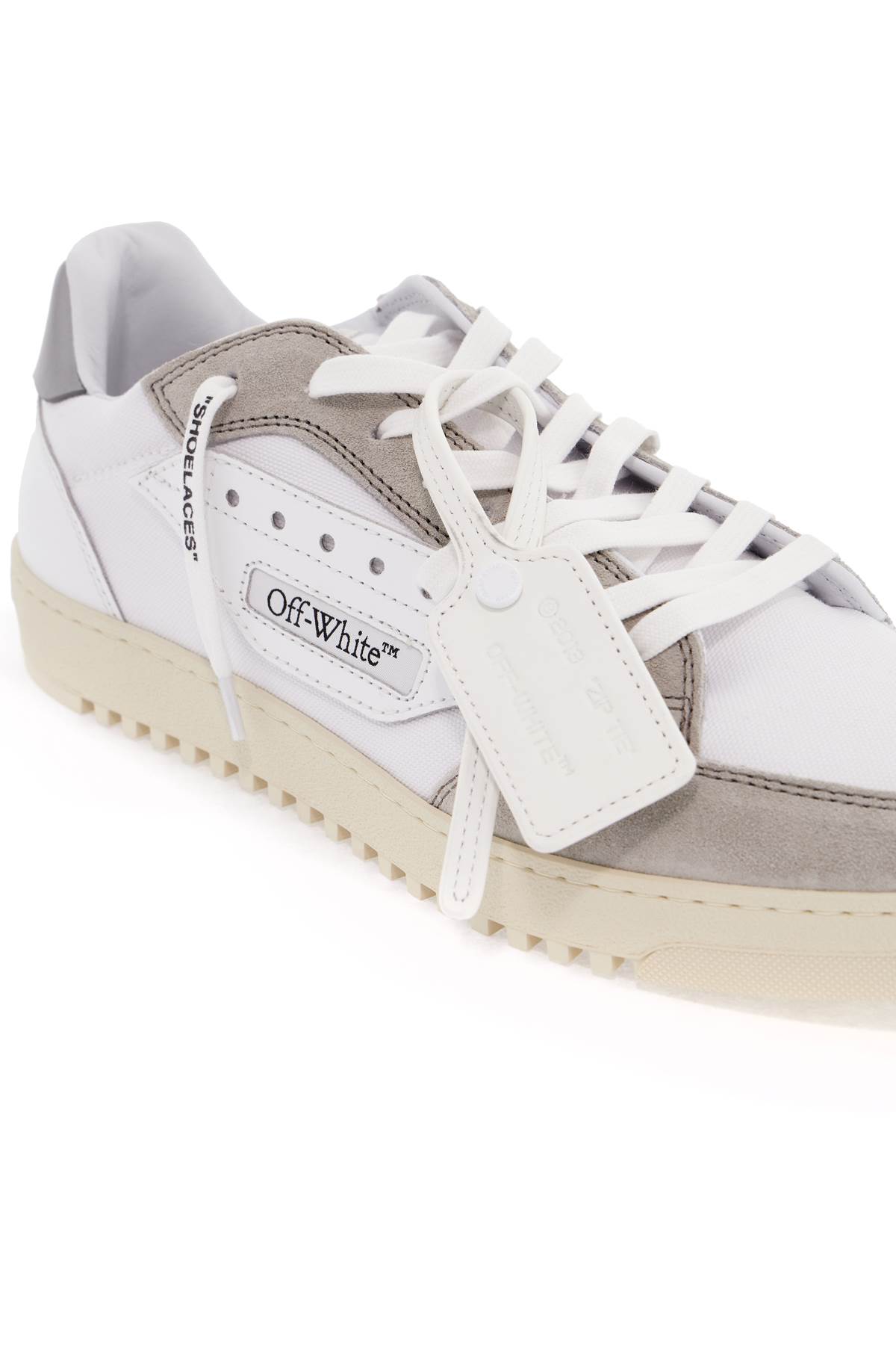 Shop Off-white Sneakers In White - Grey (white)