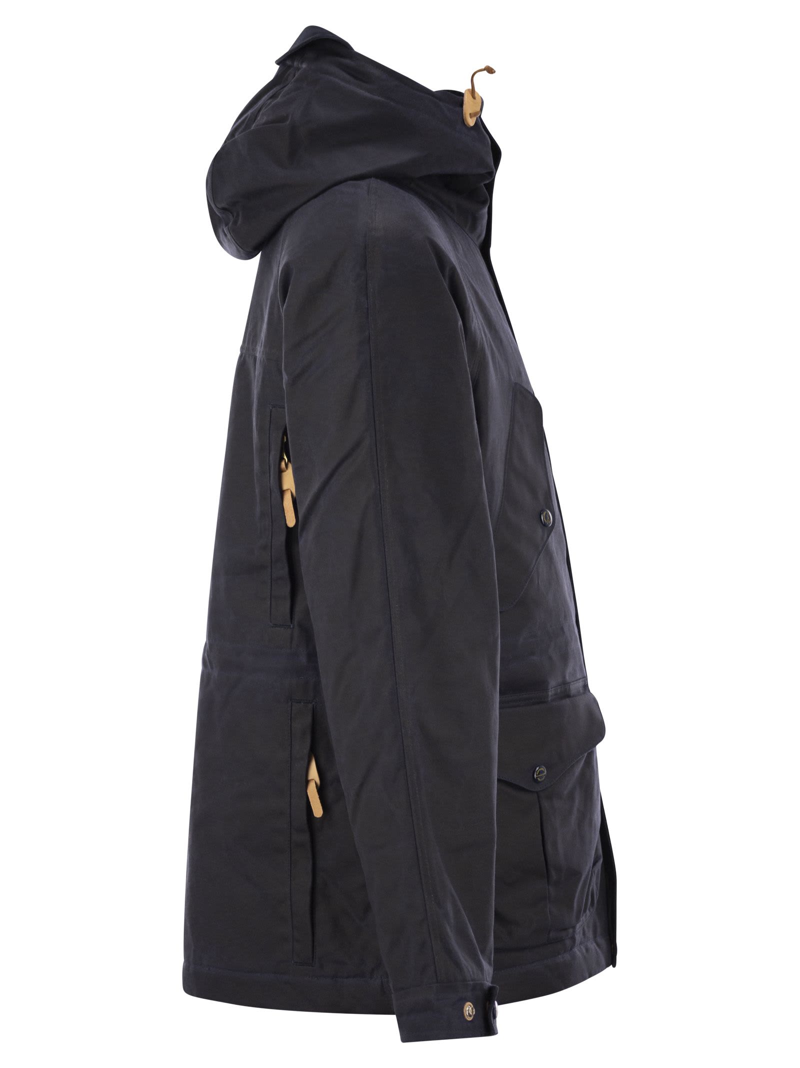 MANIFATTURA CECCARELLI NEW FISHERMAN - PARKA WITH HOOD 