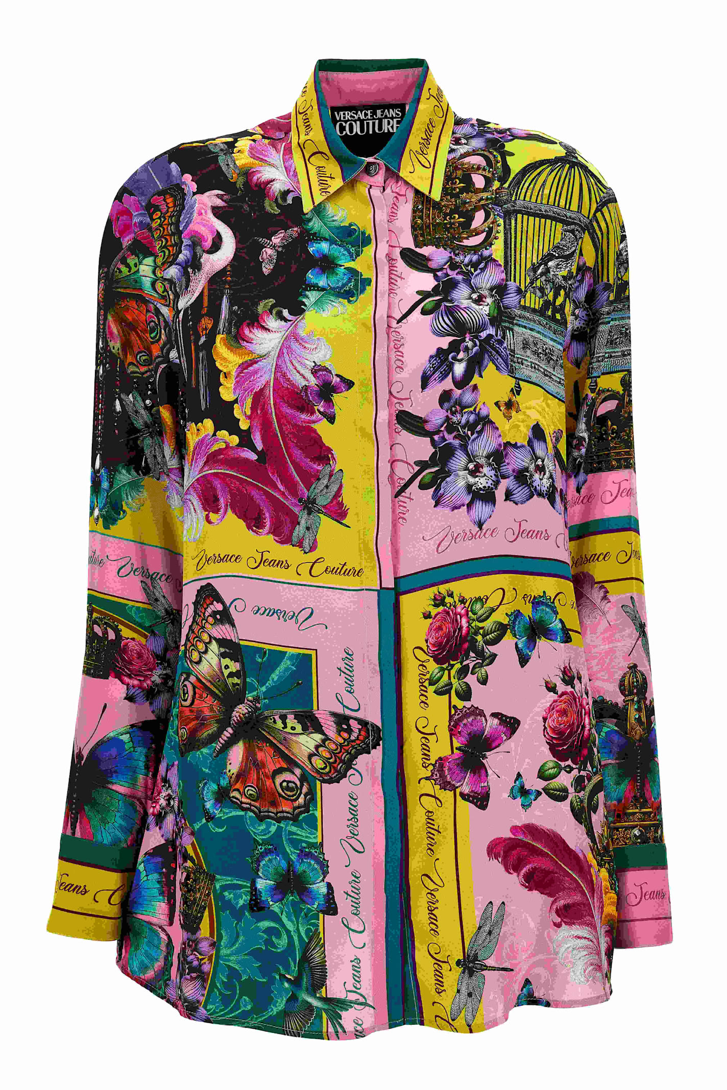 Versace Jeans Couture Shirt In Multi