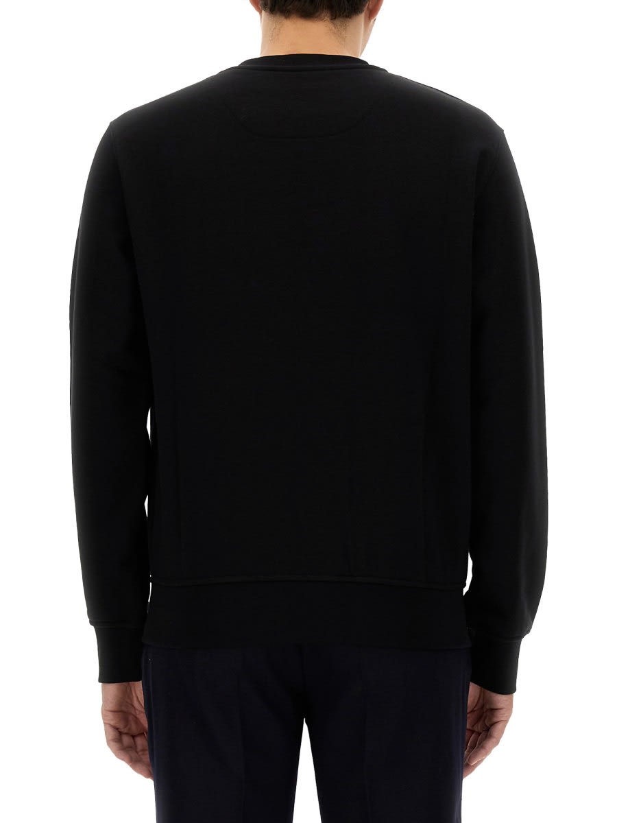 Shop Etro Sweatshirt With Pegasus In Black